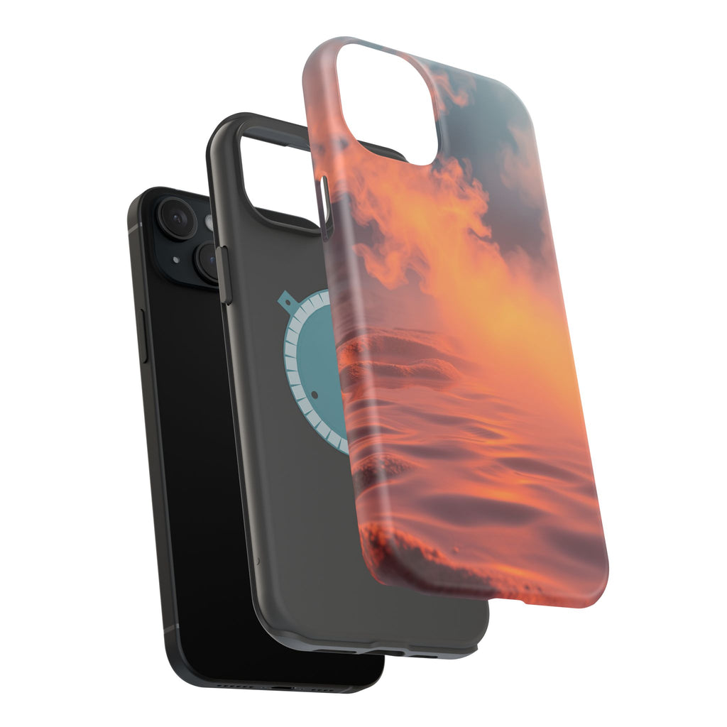 iPhone Burnt Orange And Sand Hot Spring Steam Slim iPhone Everyday · iPhone Case