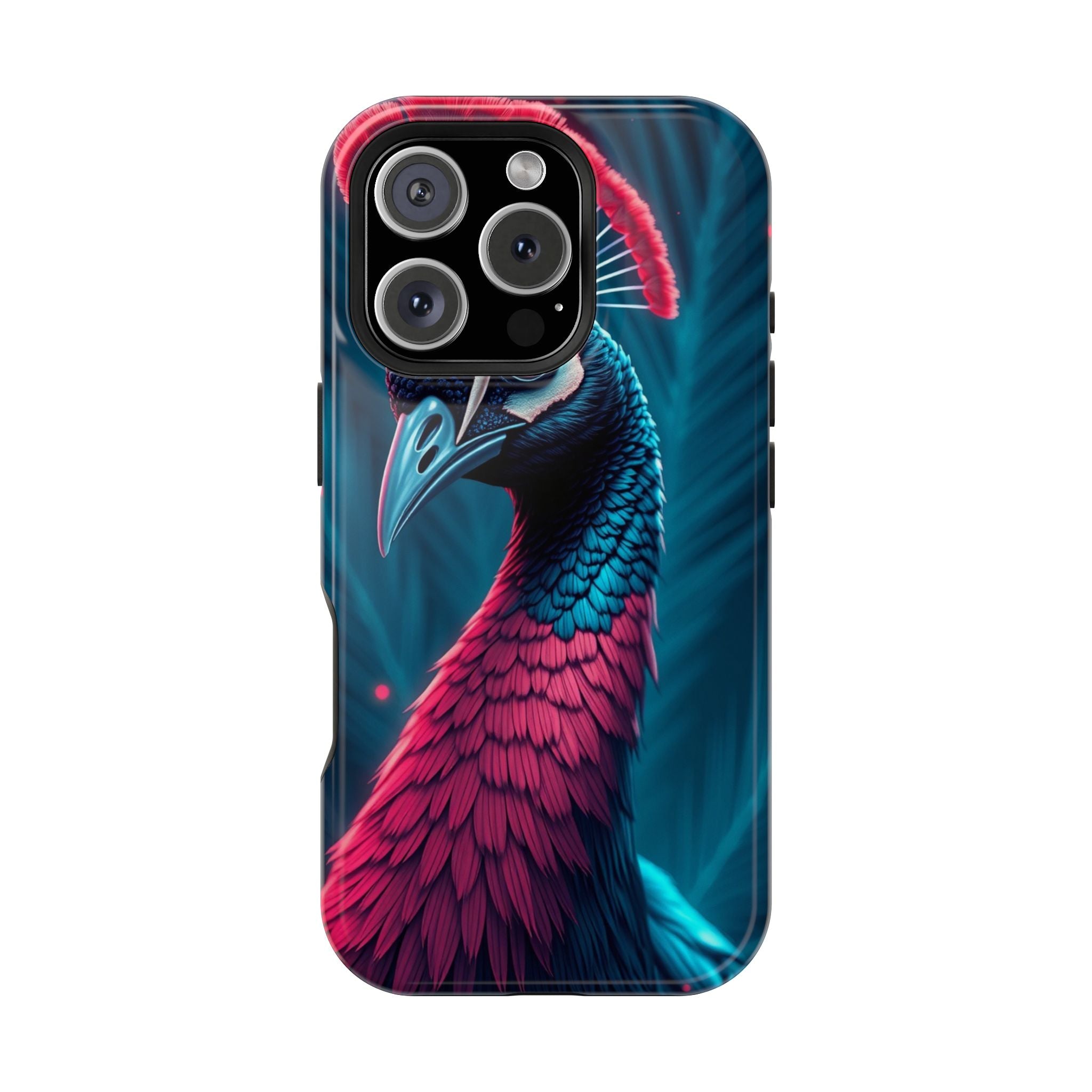 iPhone Nouveau Peacock Electric Art Slim Everyday Designer Case · iPhone Case
