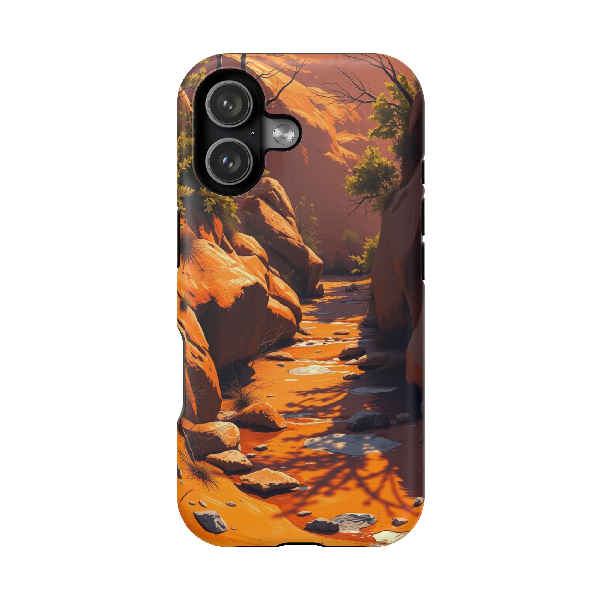 iPhone Spring Creek Bold Art Slim Everyday Designer Case · iPhone Case