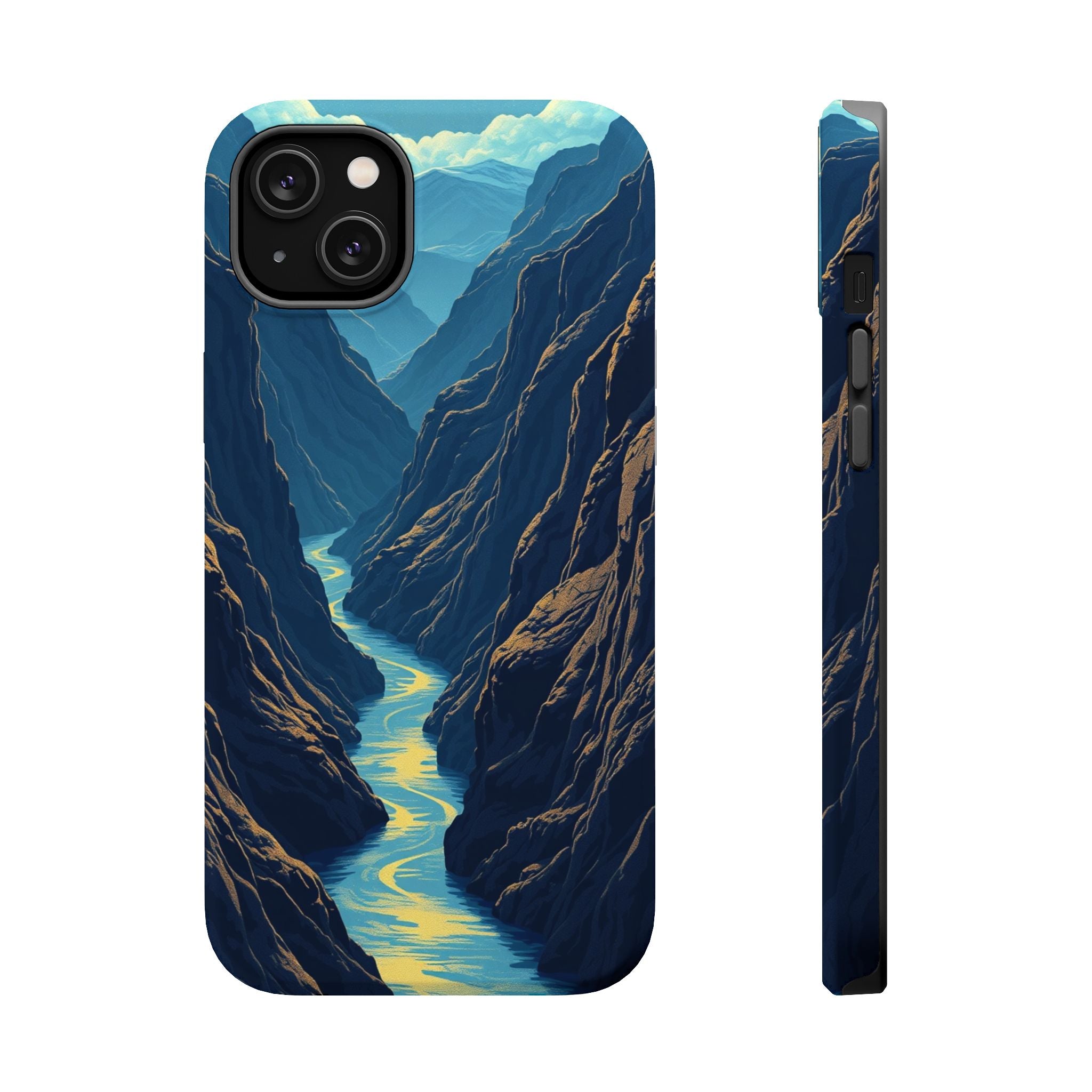 iPhone River Canyon Gold Foil Luxury Slim Everyday Designer Case · iPhone Case