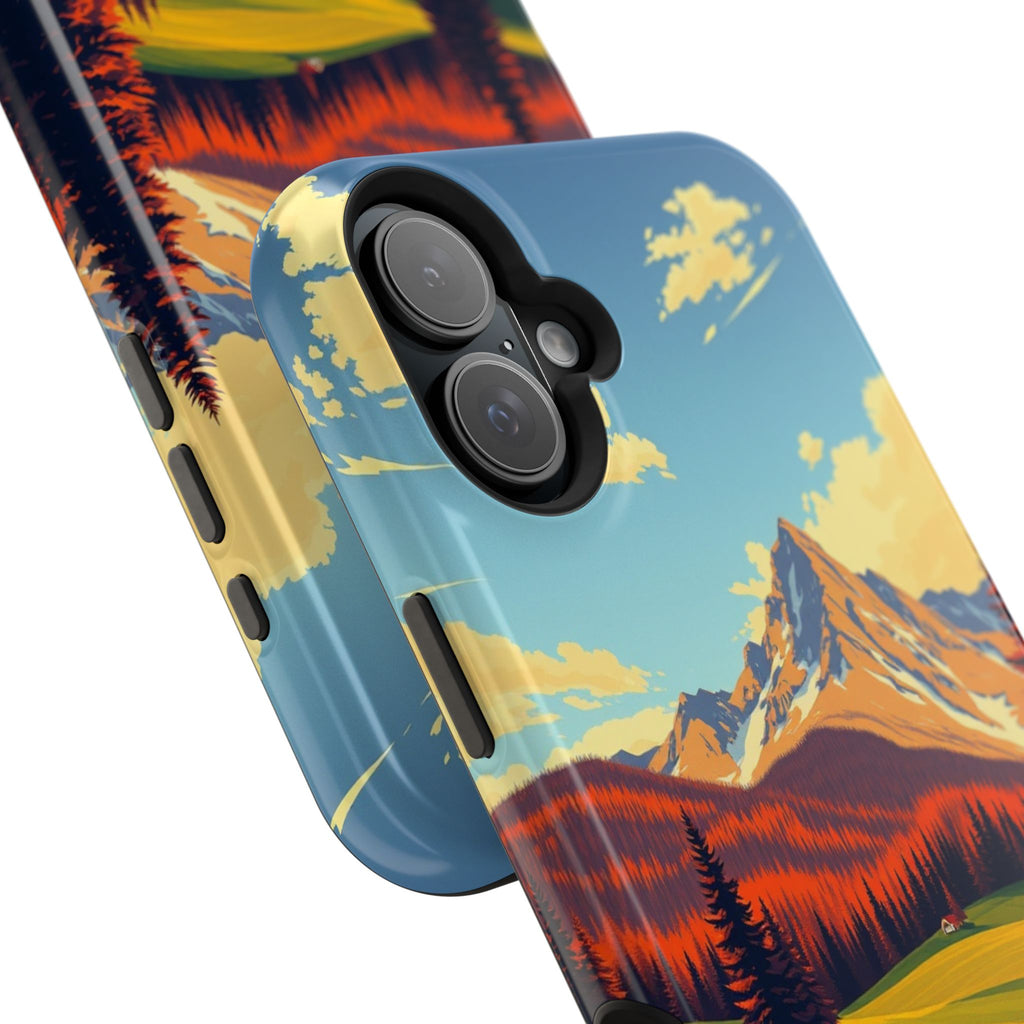iPhone Radiant Alpine Meadow Design Slim Everyday Designer Case · iPhone Case