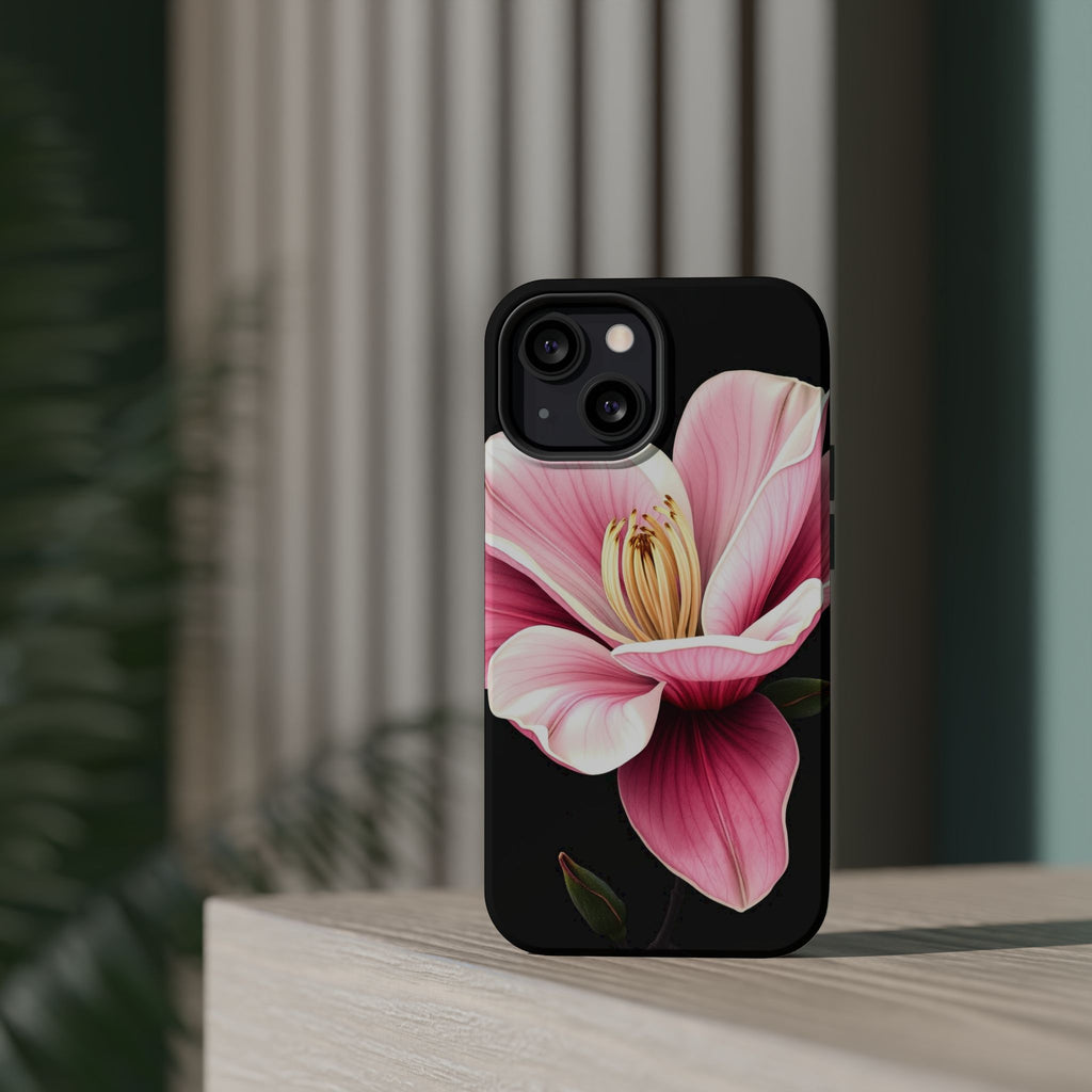 iPhone Magnolia Dream Dark Gothic Ink Slim Everyday Designer Case · iPhone Case