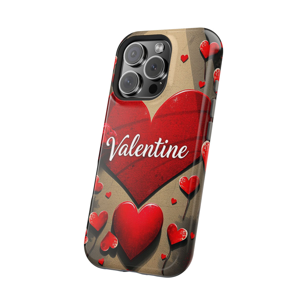 iPhone Serene Vintage Valentine Card Design Slim Everyday Designer Case · iPhone