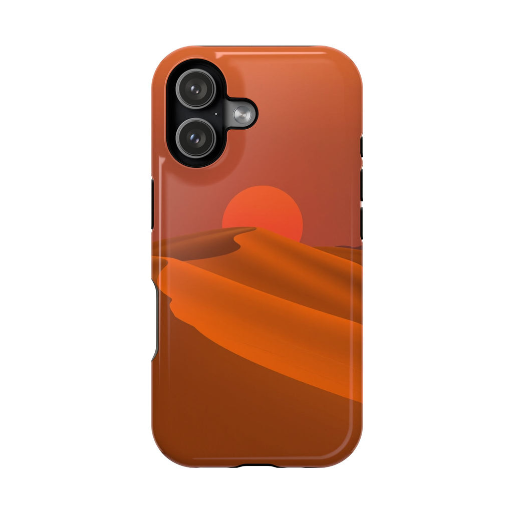 iPhone Serene Sand Dunes at Dusk Design Slim Everyday iPhone 15 · iPhone Case