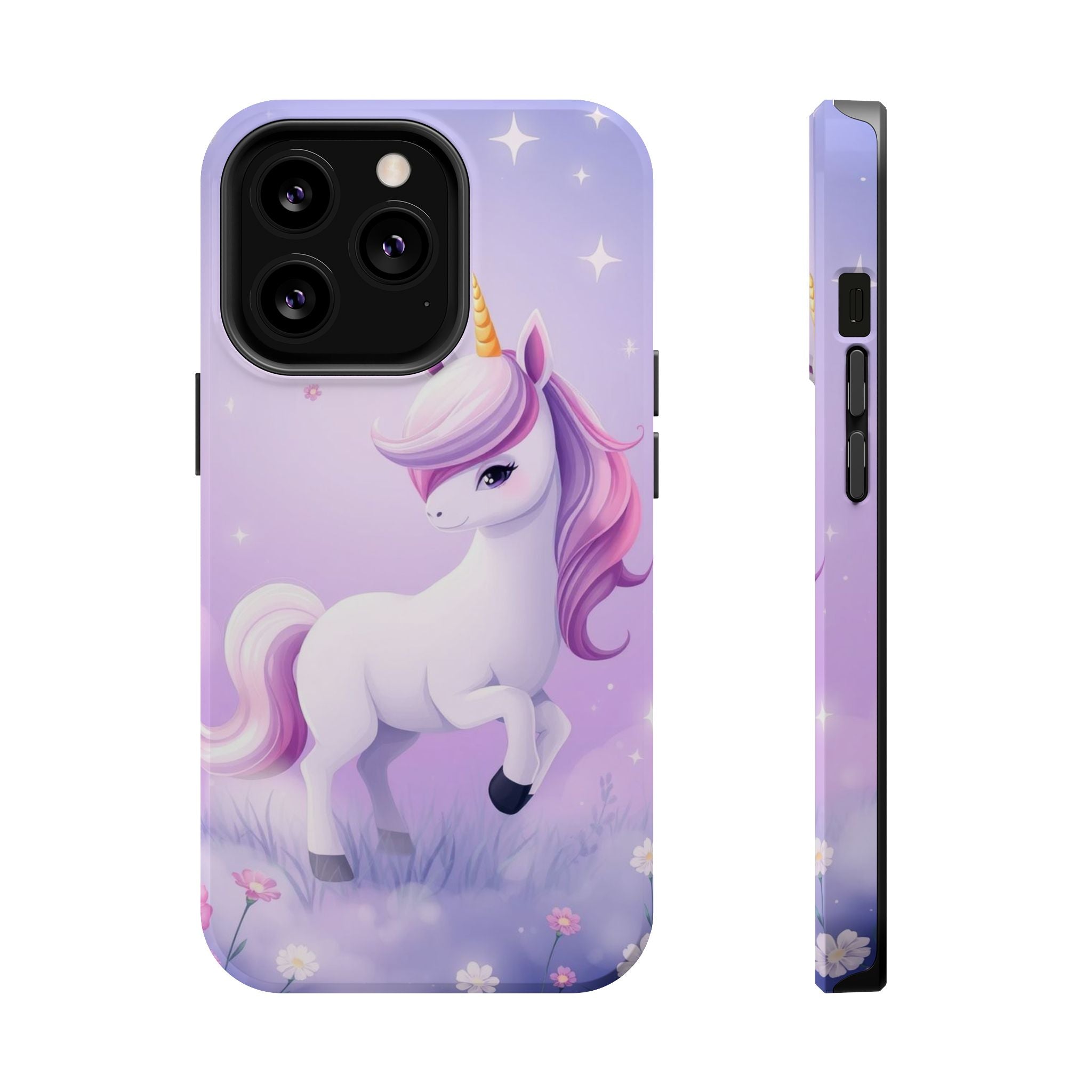 iPhone Lilac Mist Unicorn Kids Fun iPhone Phone Case Gift Artistic · iPhone Case