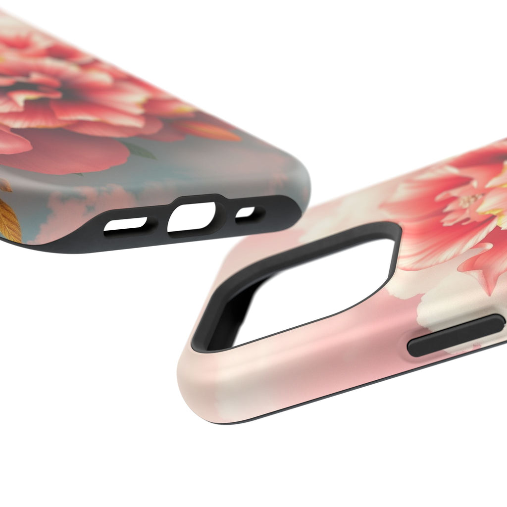 iPhone Pastel Floral Cloud Gold Foil Luxury Slim iPhone Everyday · iPhone Case