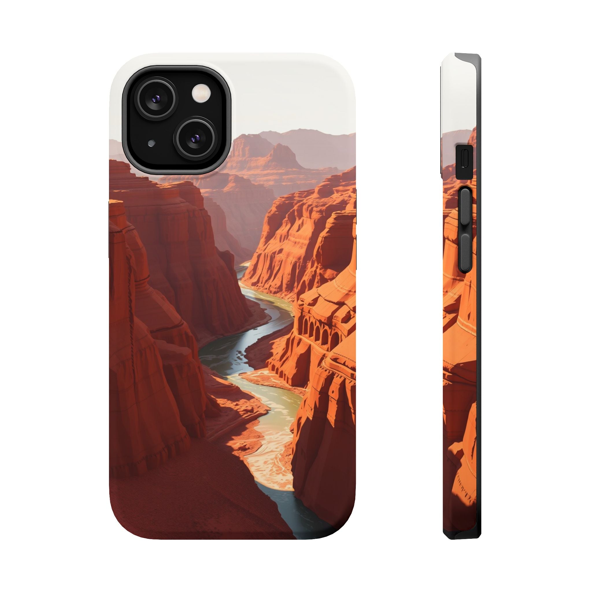iPhone Radiant River Canyon Design Bold Modern Everyday Snap Case · iPhone Case