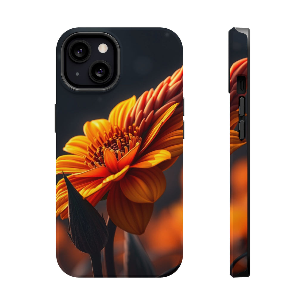 iPhone Mustard And Rust Night Bloomer Slim Everyday Designer Case · iPhone Case