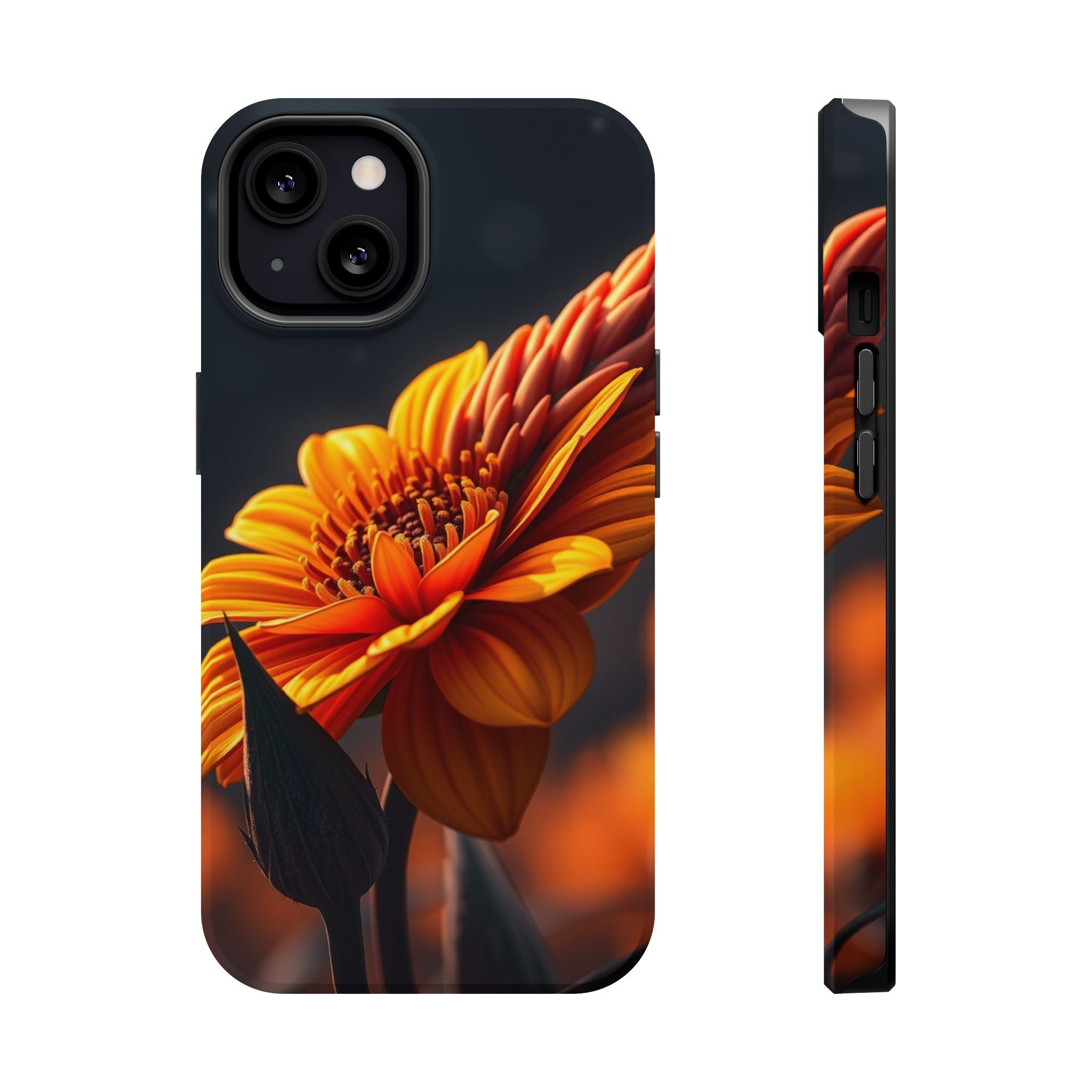 iPhone Mustard And Rust Night Bloomer Slim Everyday Designer Case · iPhone Case