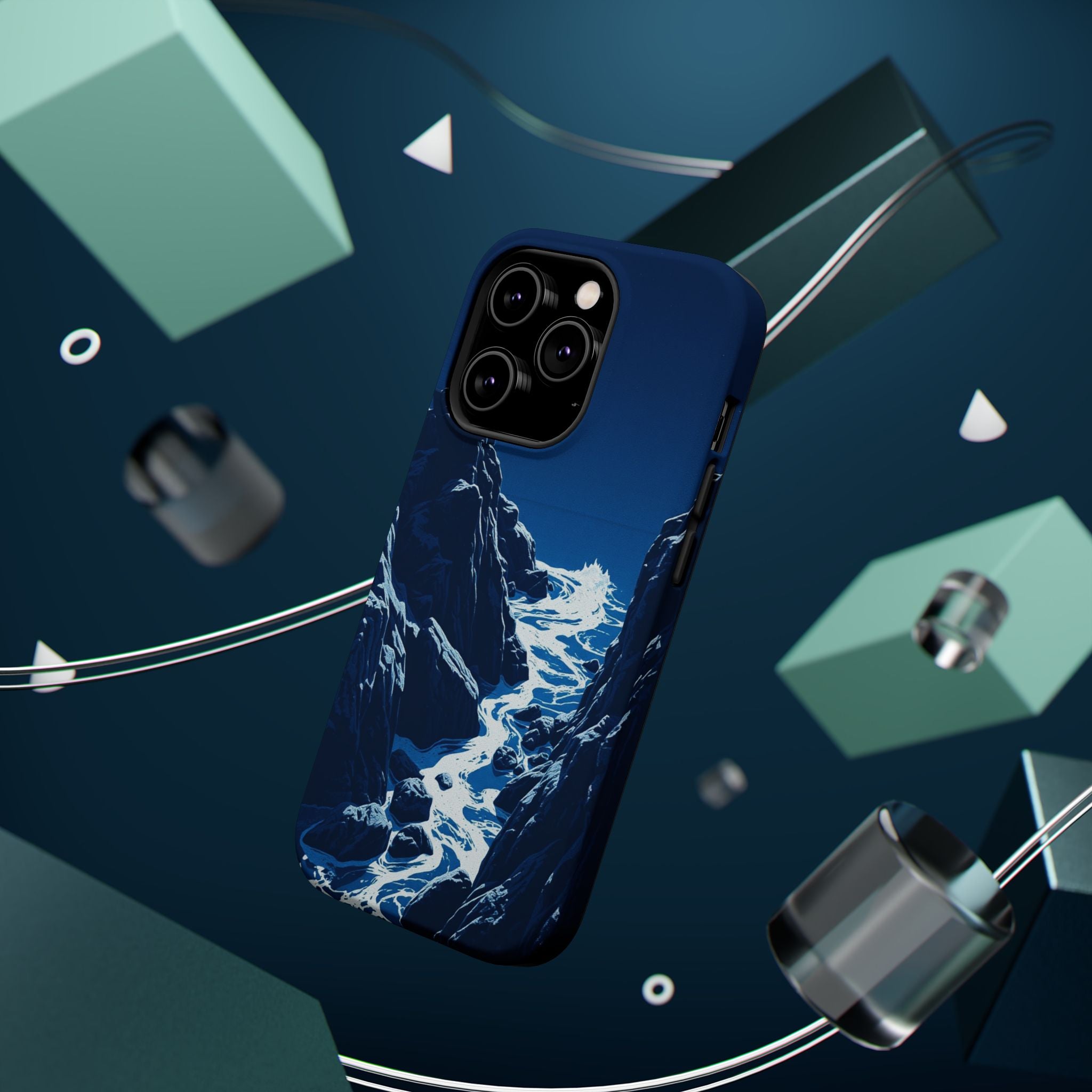 iPhone Serene Rocky Coastline Design Slim Everyday iPhone 19 Designer · iPhone C