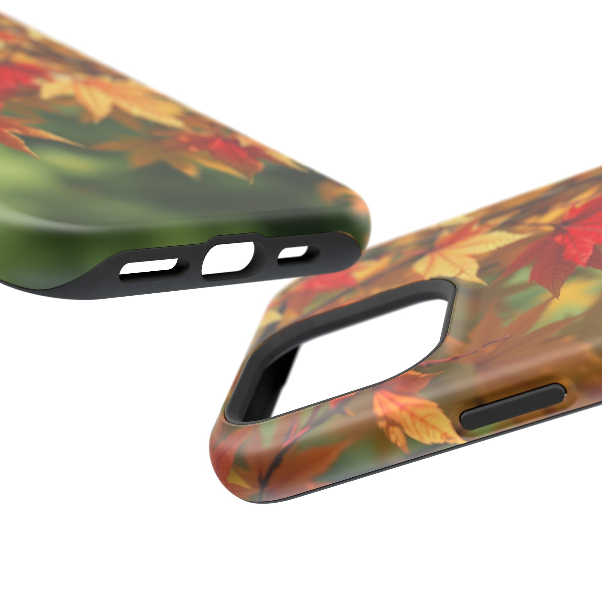 iPhone Earthy Autumn Maple Design Bold Modern Everyday Snap Case · iPhone Case