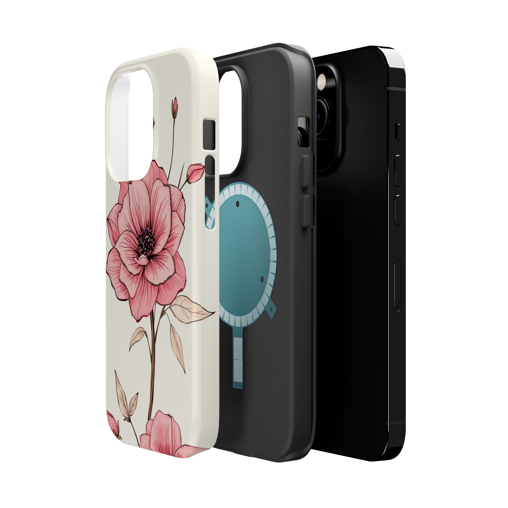 iPhone Floral Geometric Mystic Art Bold Modern Everyday Snap Case · iPhone Case