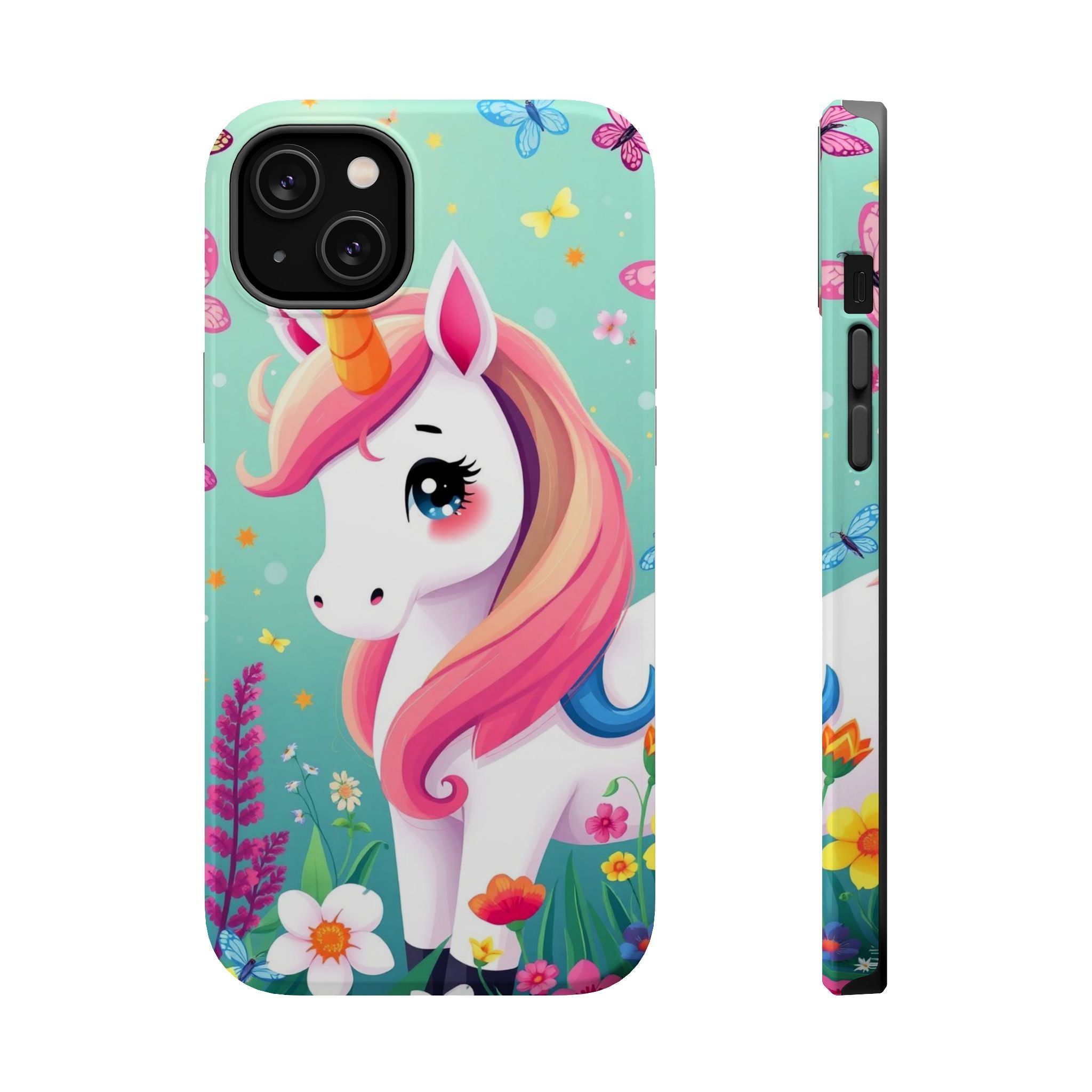 iPhone Dragonfly Unicorn Kids Fun iPhone Phone Case Gift Clean Minimal · iPhone