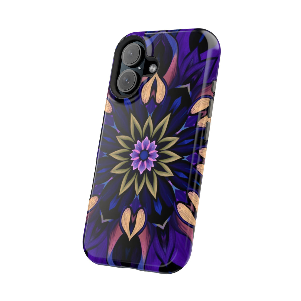 iPhone Floral Mandala Mystic Art Bold Modern Everyday Snap Case · iPhone Case
