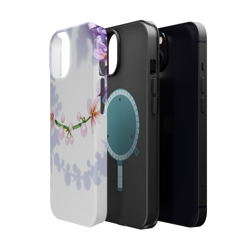 iPhone Vibrant Floral Crown Design Clean Minimal Snap Cas Slim Snap Case · iPhon