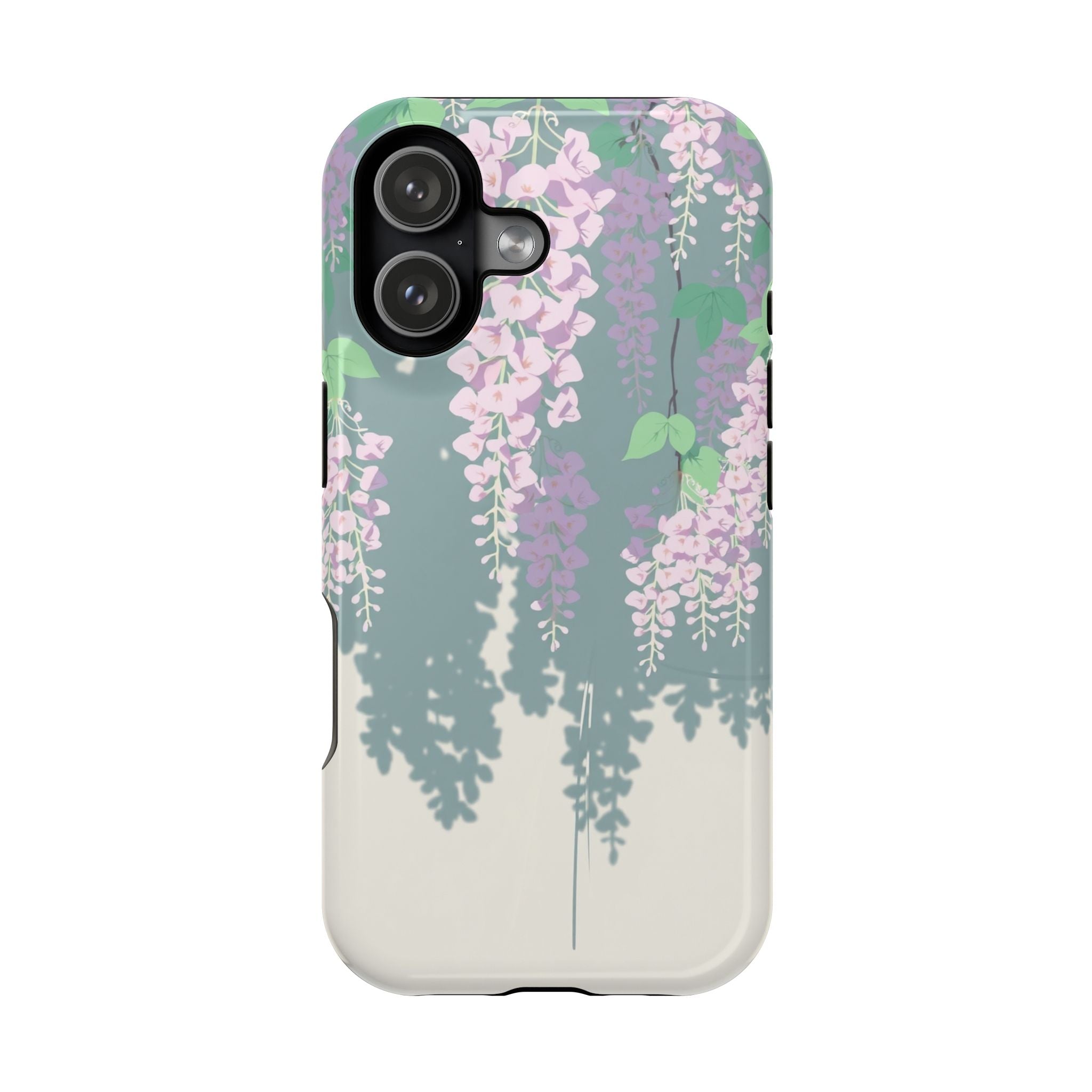 iPhone Dreamy Wisteria Cascade Design Slim Everyday Designer Case · iPhone Case