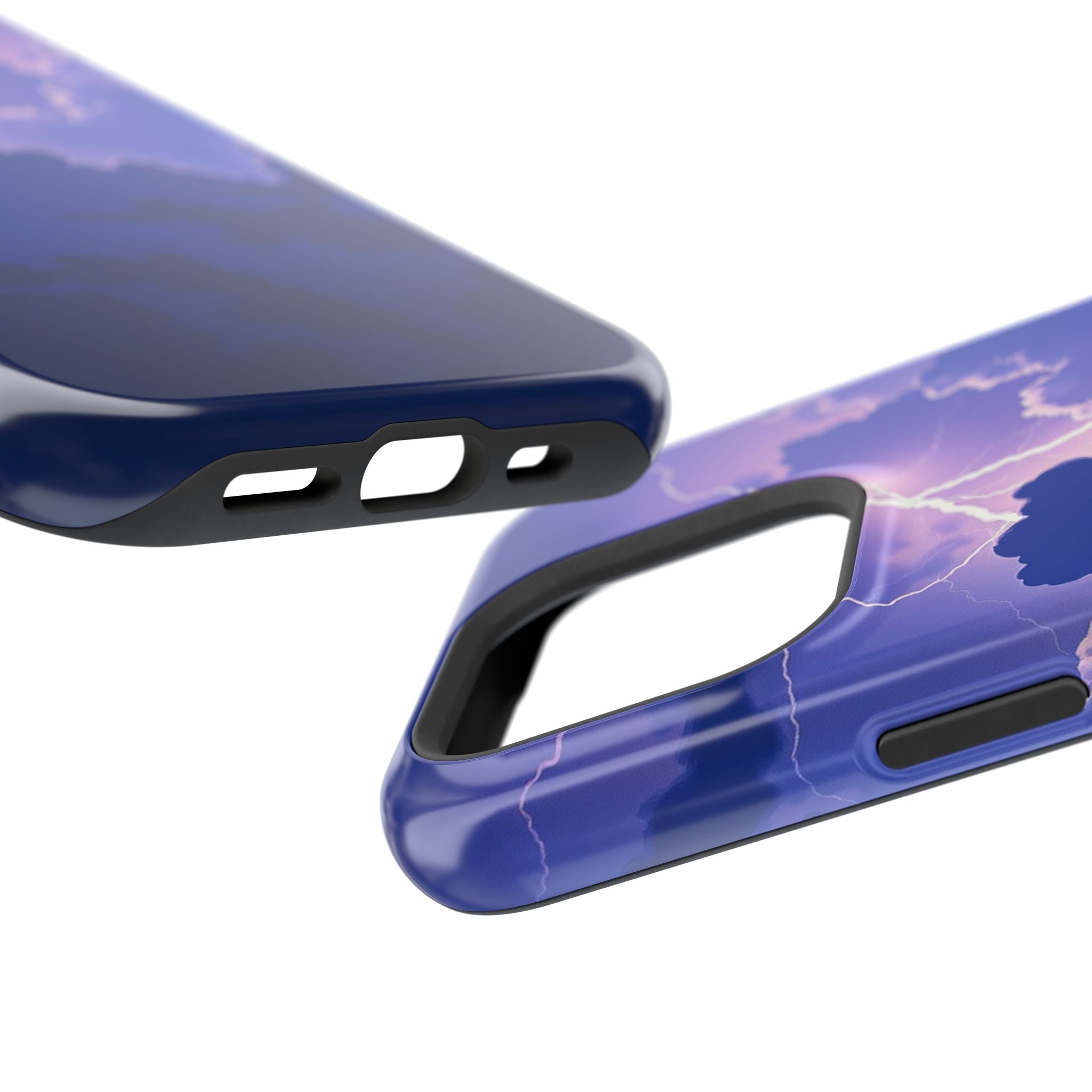 iPhone Indigo And Violet Thunderstorm Sky Slim iPhone Everyday Designer · iPhone