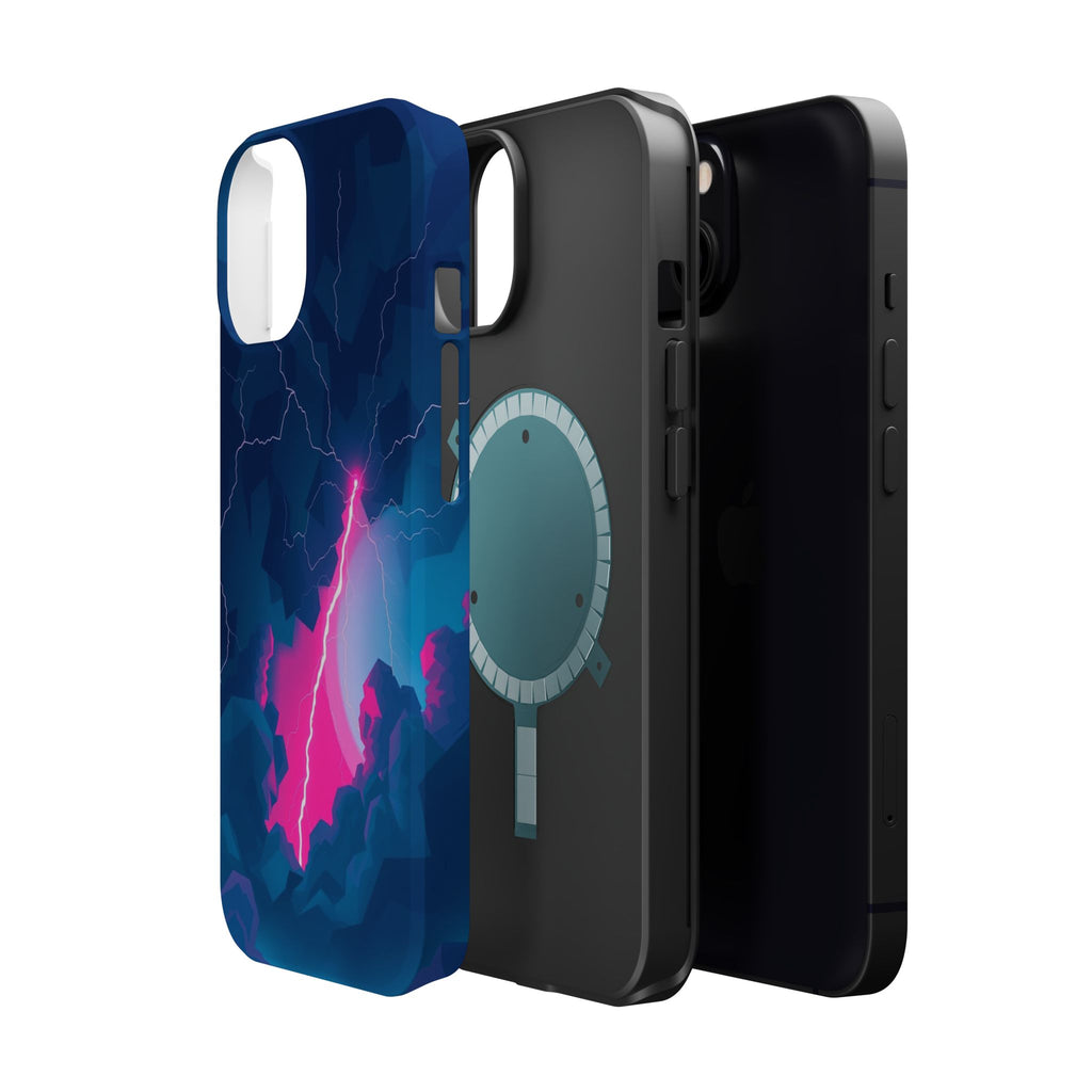 iPhone Thunderstorm Sky Abstract Geometric Slim iPhone Everyday · iPhone Case