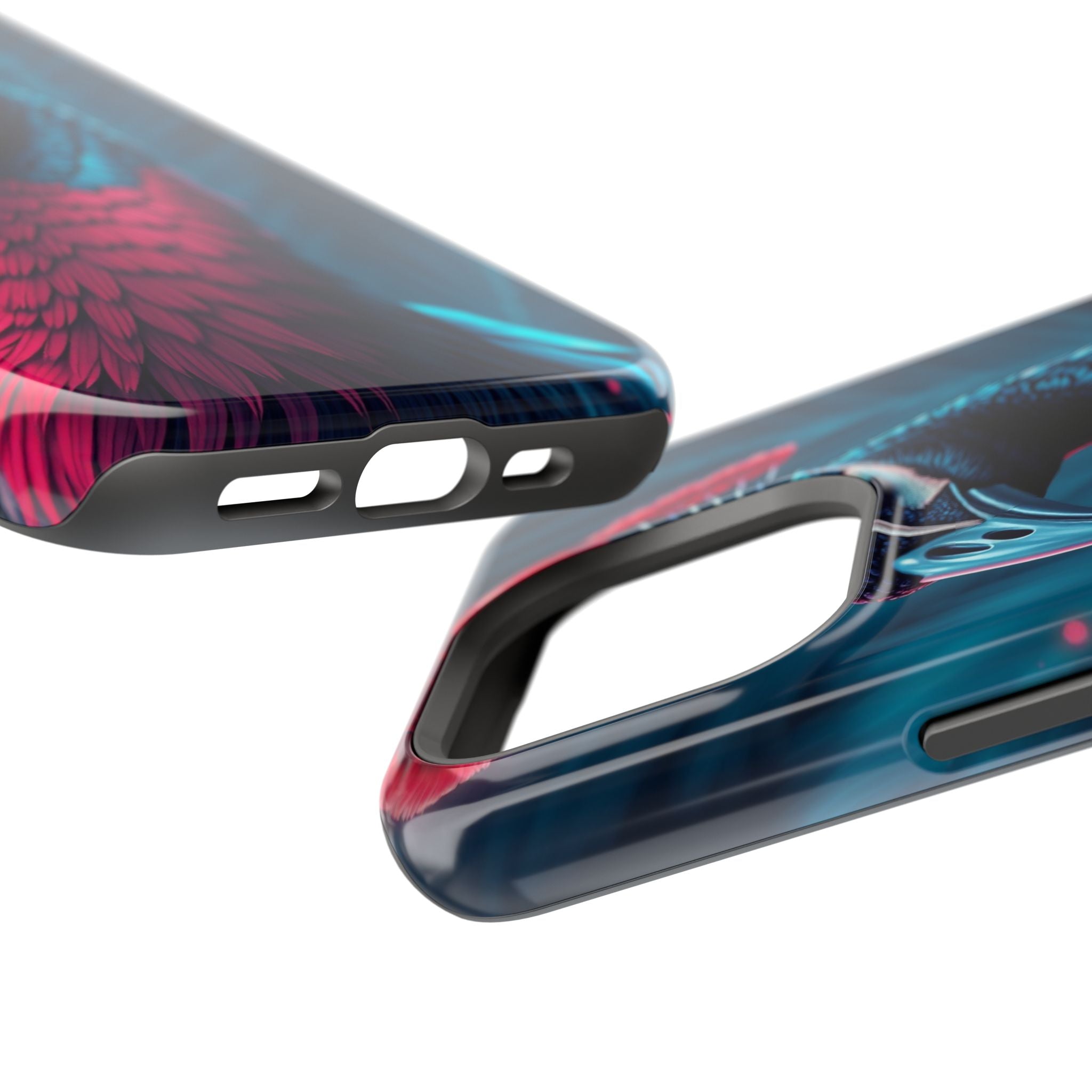 iPhone Nouveau Peacock Electric Art Slim Everyday Designer Case · iPhone Case