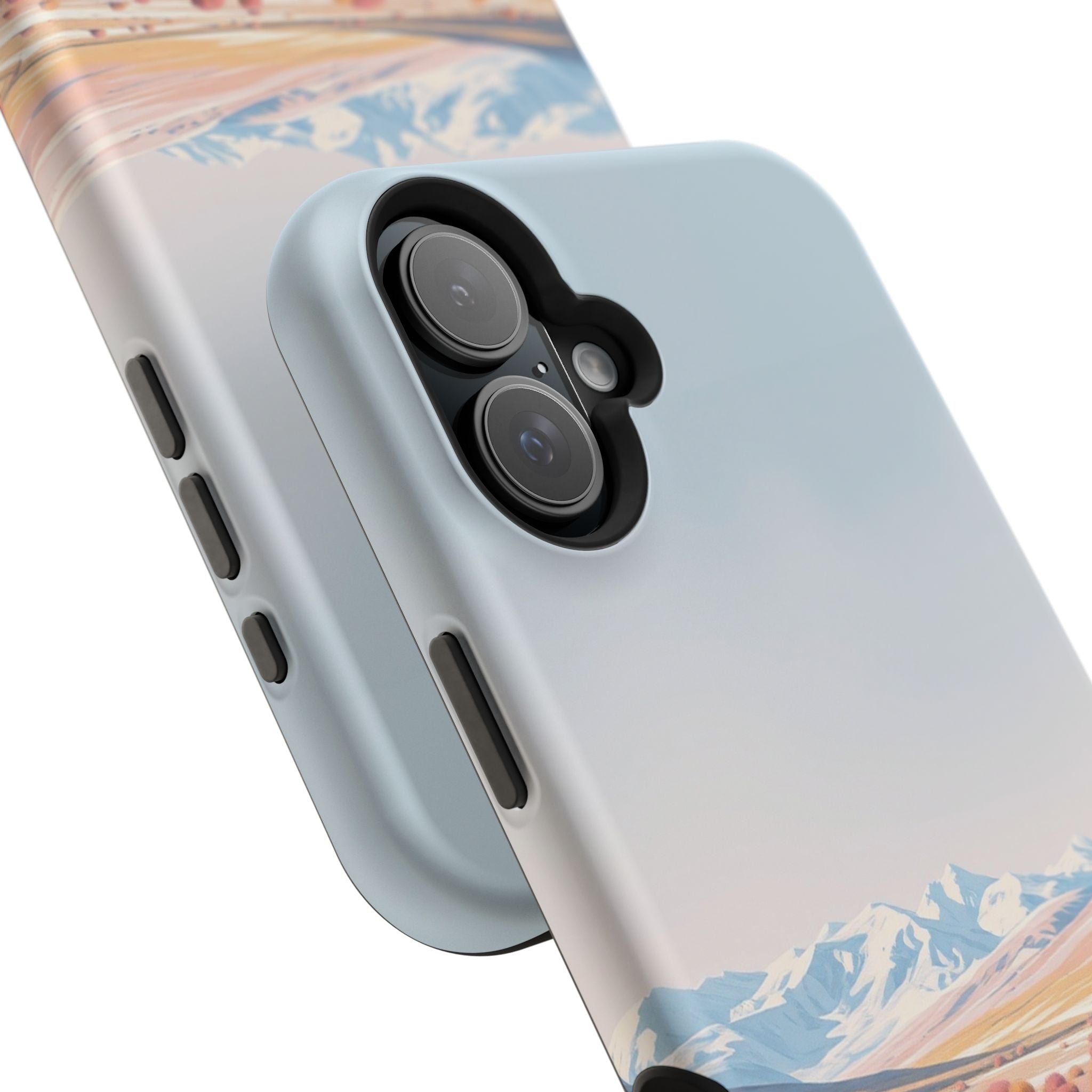 iPhone Vibrant Arctic Tundra Design Slim Everyday Designer Case · iPhone Case