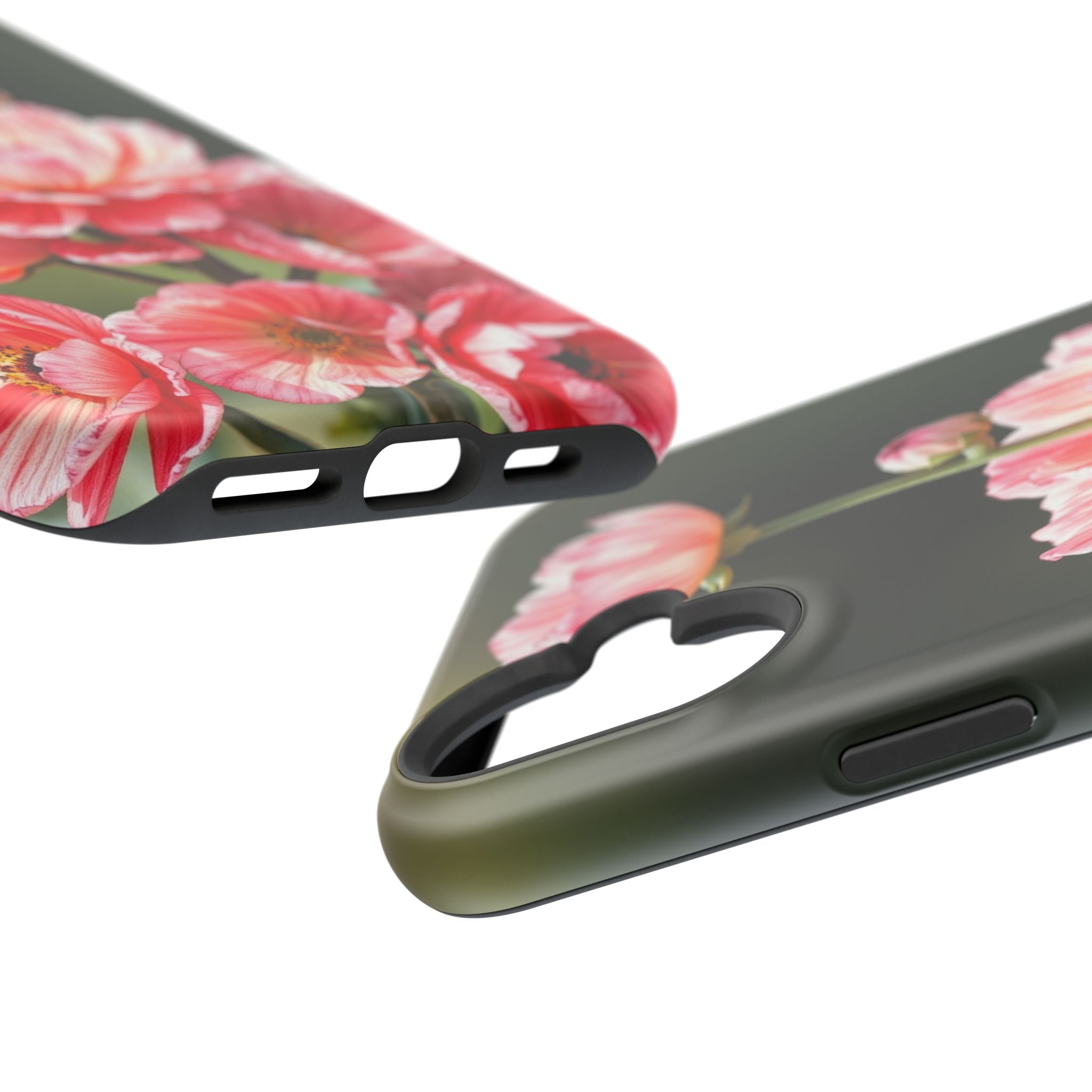 iPhone Ranunculus Stack Vibrant Watercolor Slim Snap Case · iPhone Case