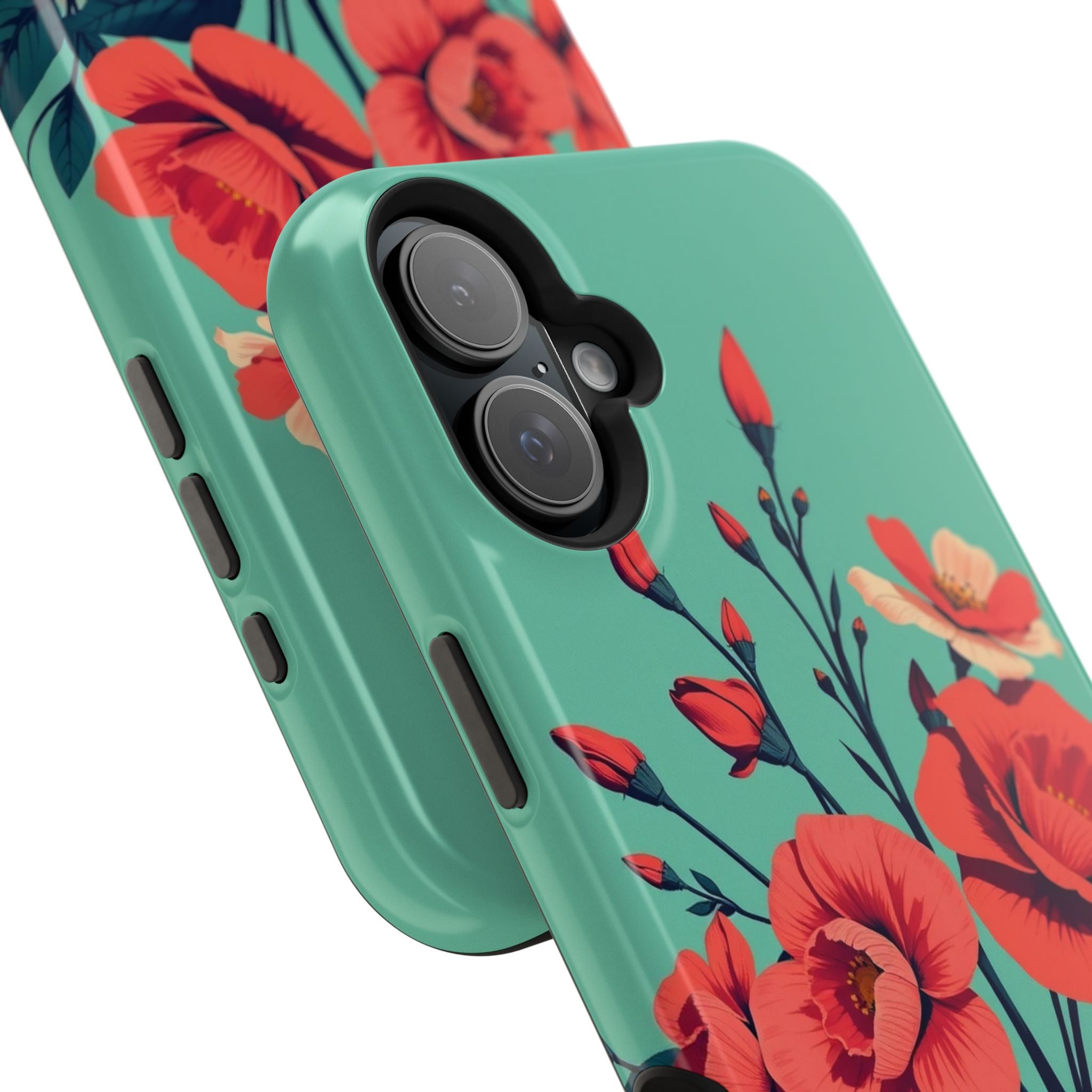 iPhone Pin-up Floral Cinematic Art Bold Modern Everyday Snap Case · iPhone Case