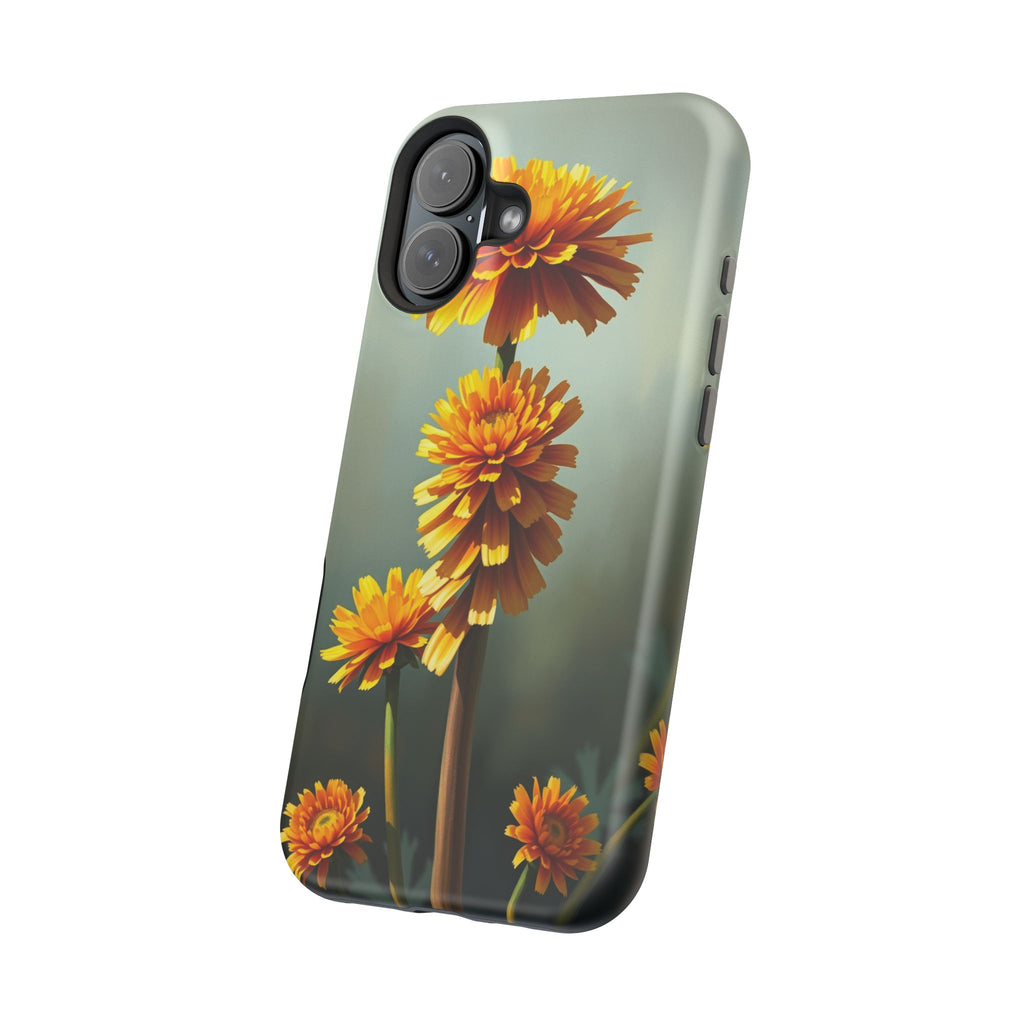 iPhone Ranunculus Stack Electric Art Slim Everyday Designer Case · iPhone Case