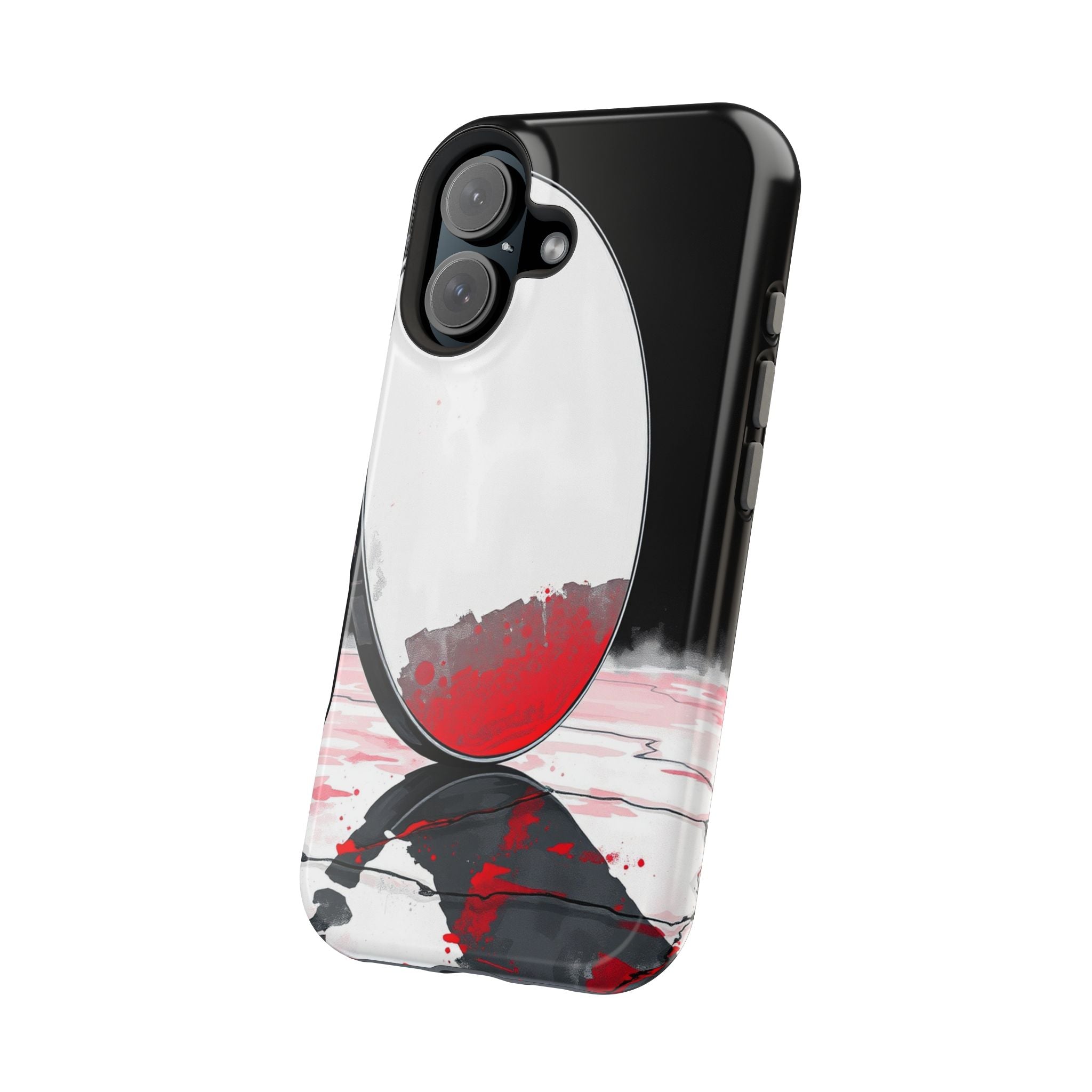 iPhone Earthy Salt Flat Mirror Design Slim Everyday Designer Case · iPhone Case
