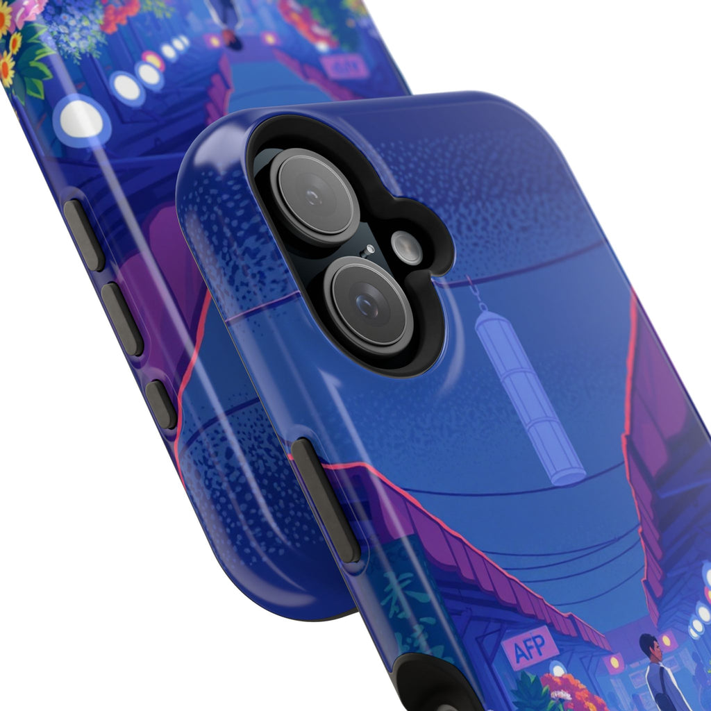 iPhone Flower Market Electric Art Bold Modern Everyday Snap Case · iPhone Case