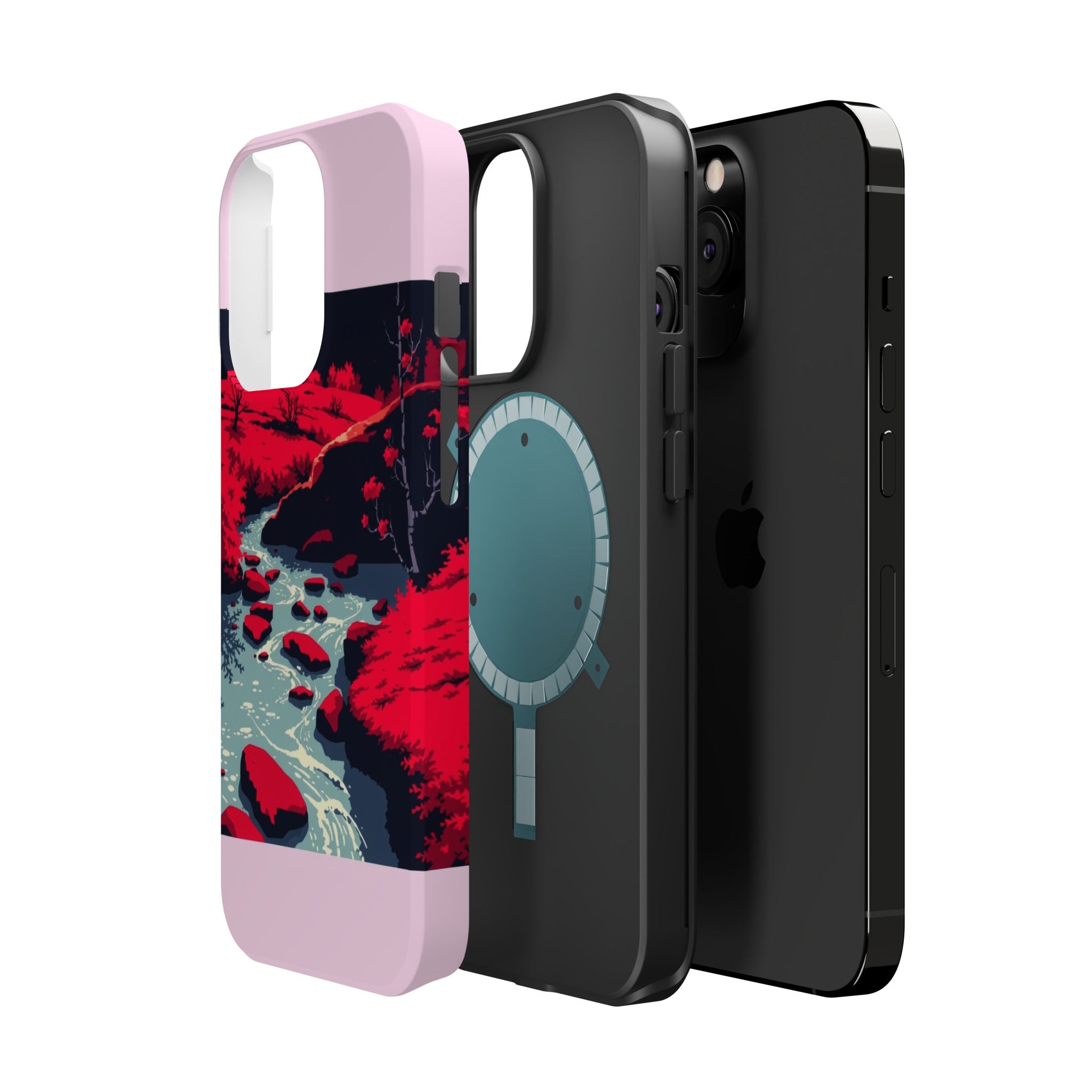 iPhone Spring Creek Cinematic Art 13 Slim Everyday Designer Case · iPhone Case