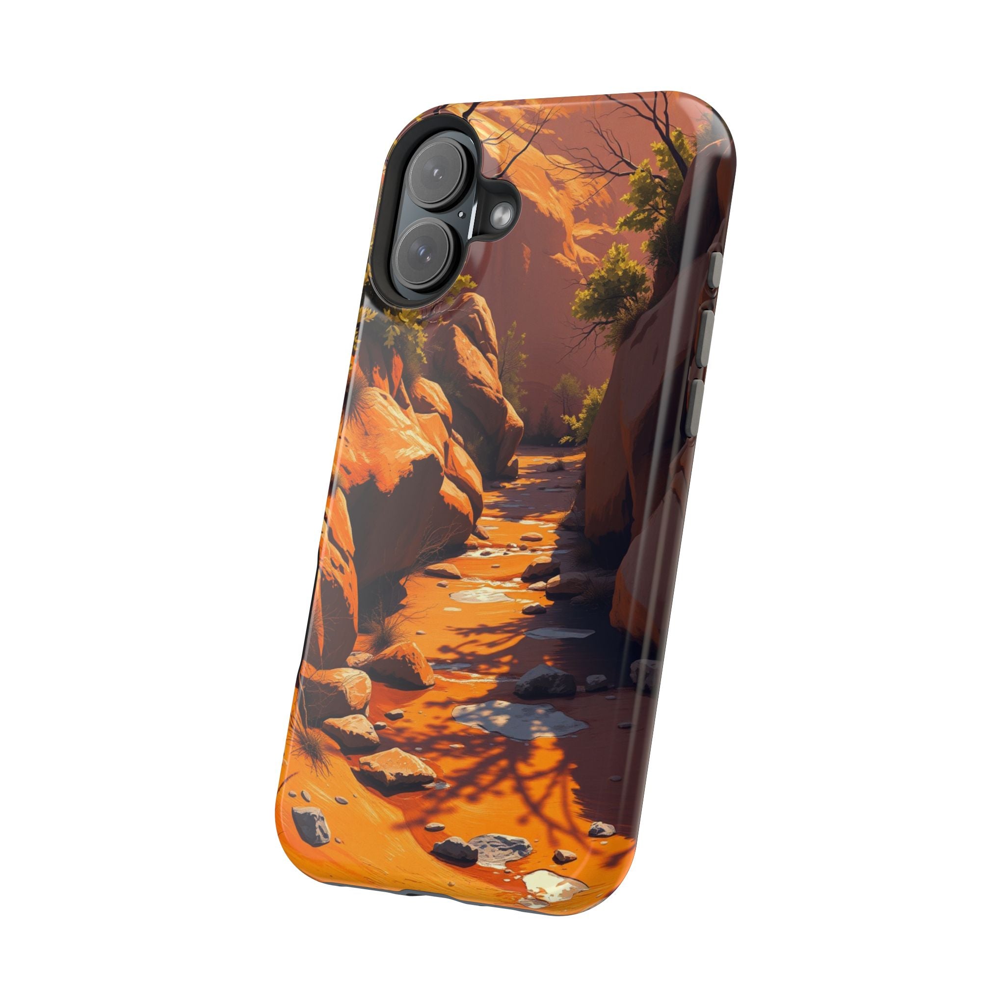 iPhone Spring Creek Bold Art Slim Everyday Designer Case · iPhone Case