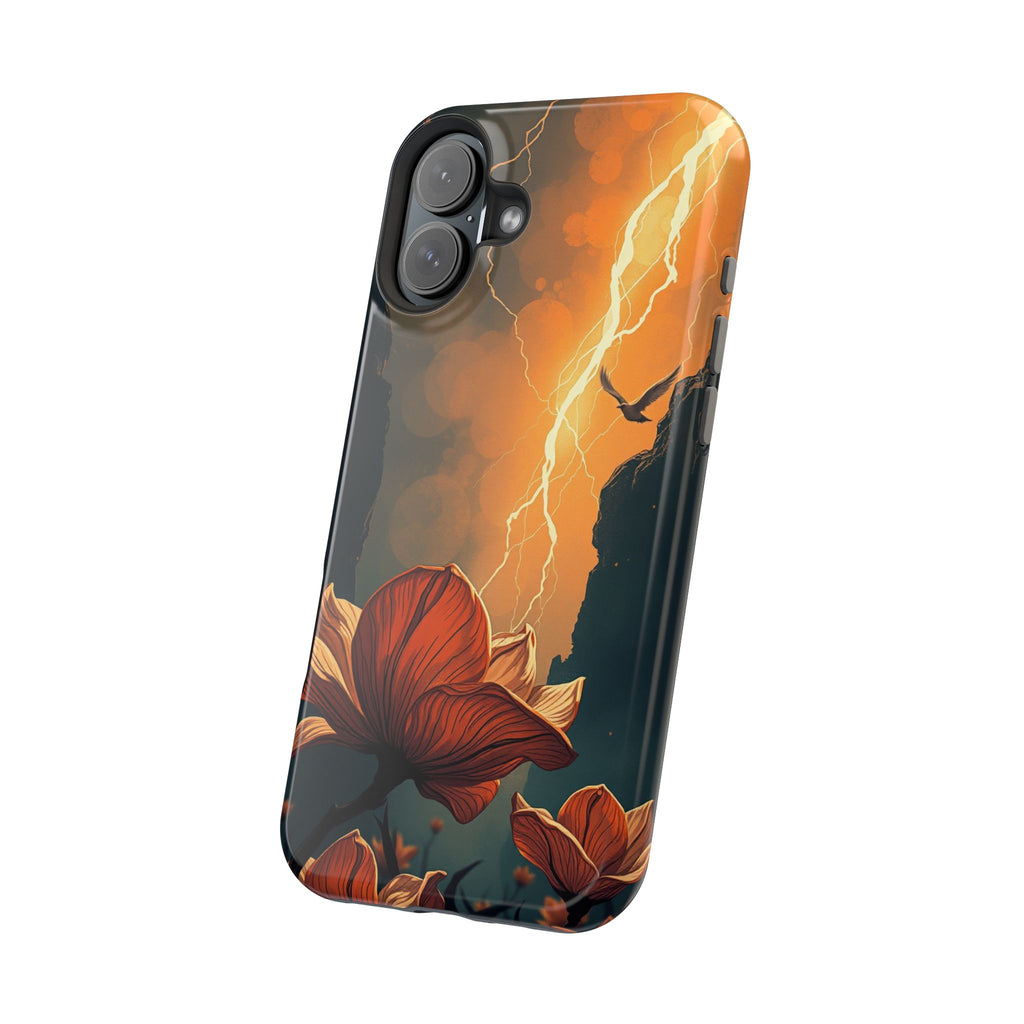 iPhone Vibrant Petal Storm Design Bold Modern Everyday Snap Case · iPhone Case