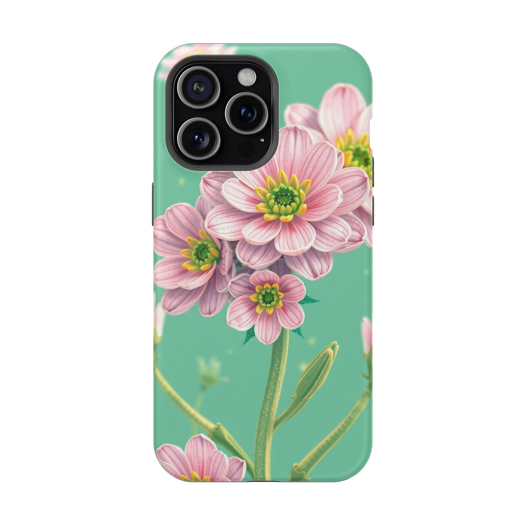 iPhone Vibrant Ranunculus Stack Design Slim Everyday Designer Case · iPhone Case