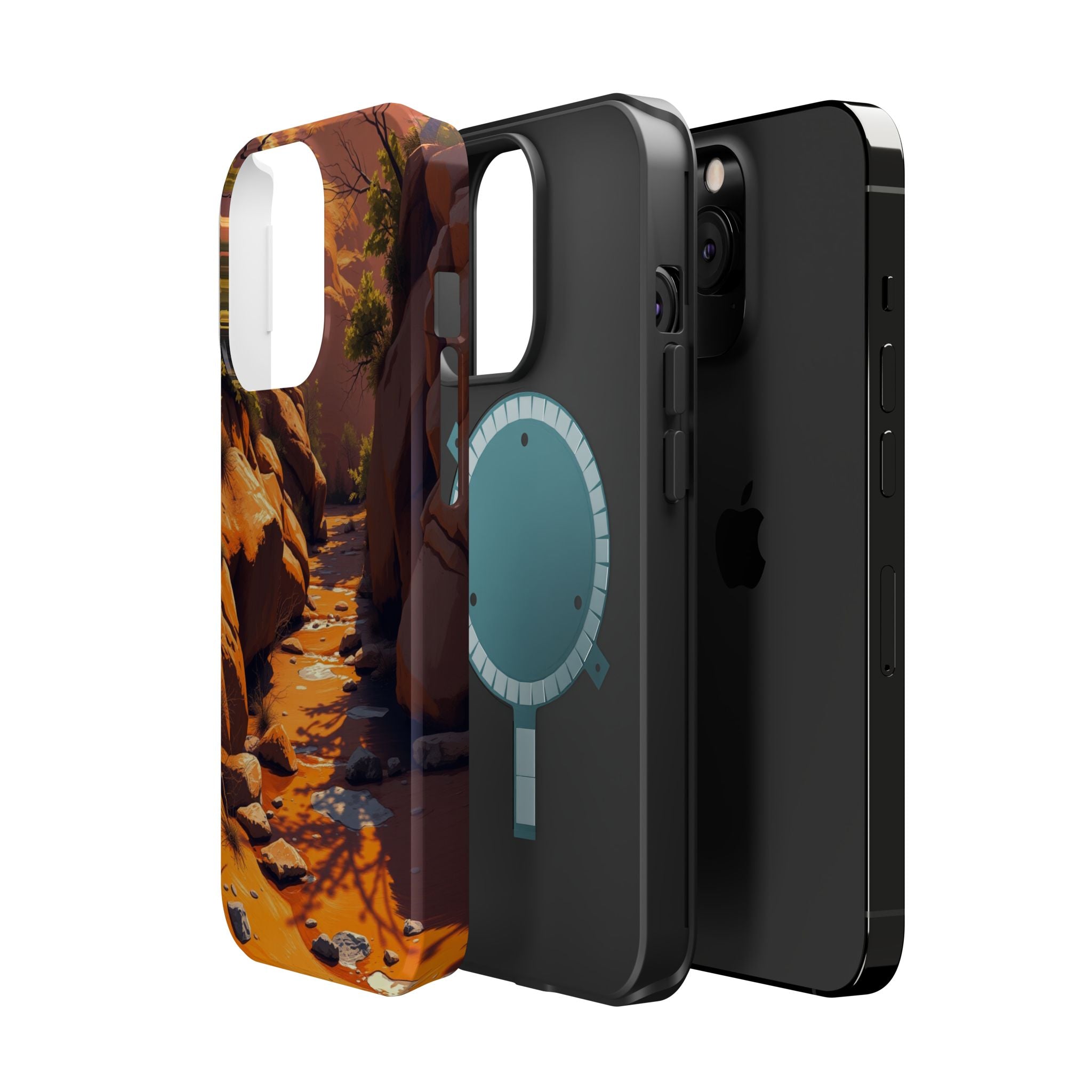iPhone Spring Creek Bold Art Slim Everyday Designer Case · iPhone Case