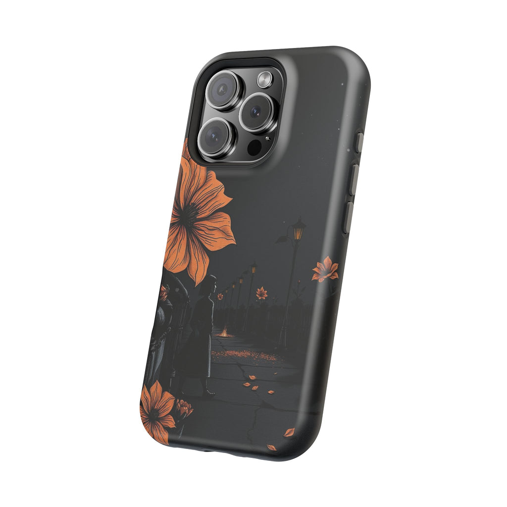 iPhone Night Bloomer Electric Art Bold Modern Everyday Snap Case · iPhone Case