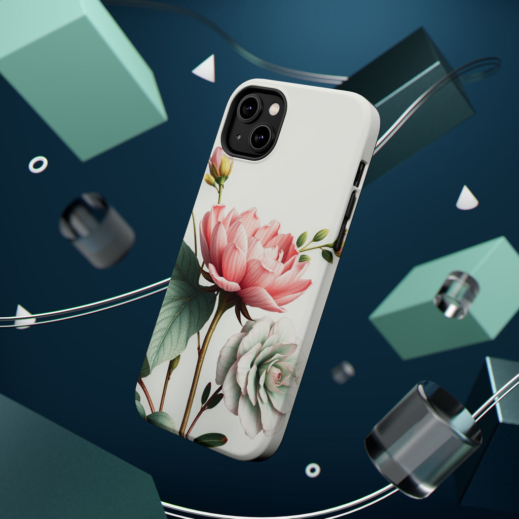 iPhone Vibrant Vintage Botanical Print Design Clean iPhone 14 Minimal · iPhone C