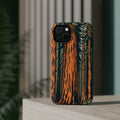 iPhone Burnt Orange And Sand Redwood Forest Slim iPhone Everyday · iPhone Case