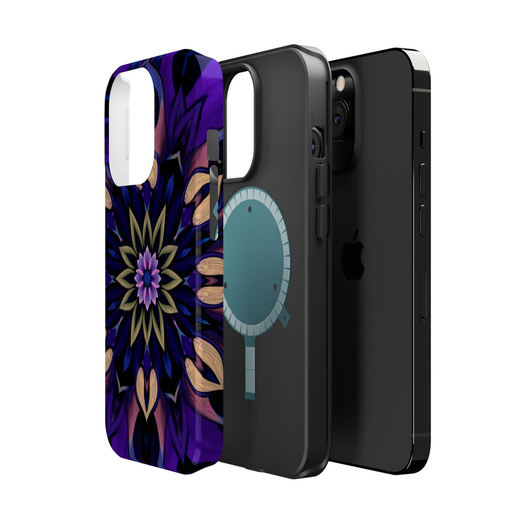 iPhone Floral Mandala Mystic Art Bold Modern Everyday Snap Case · iPhone Case