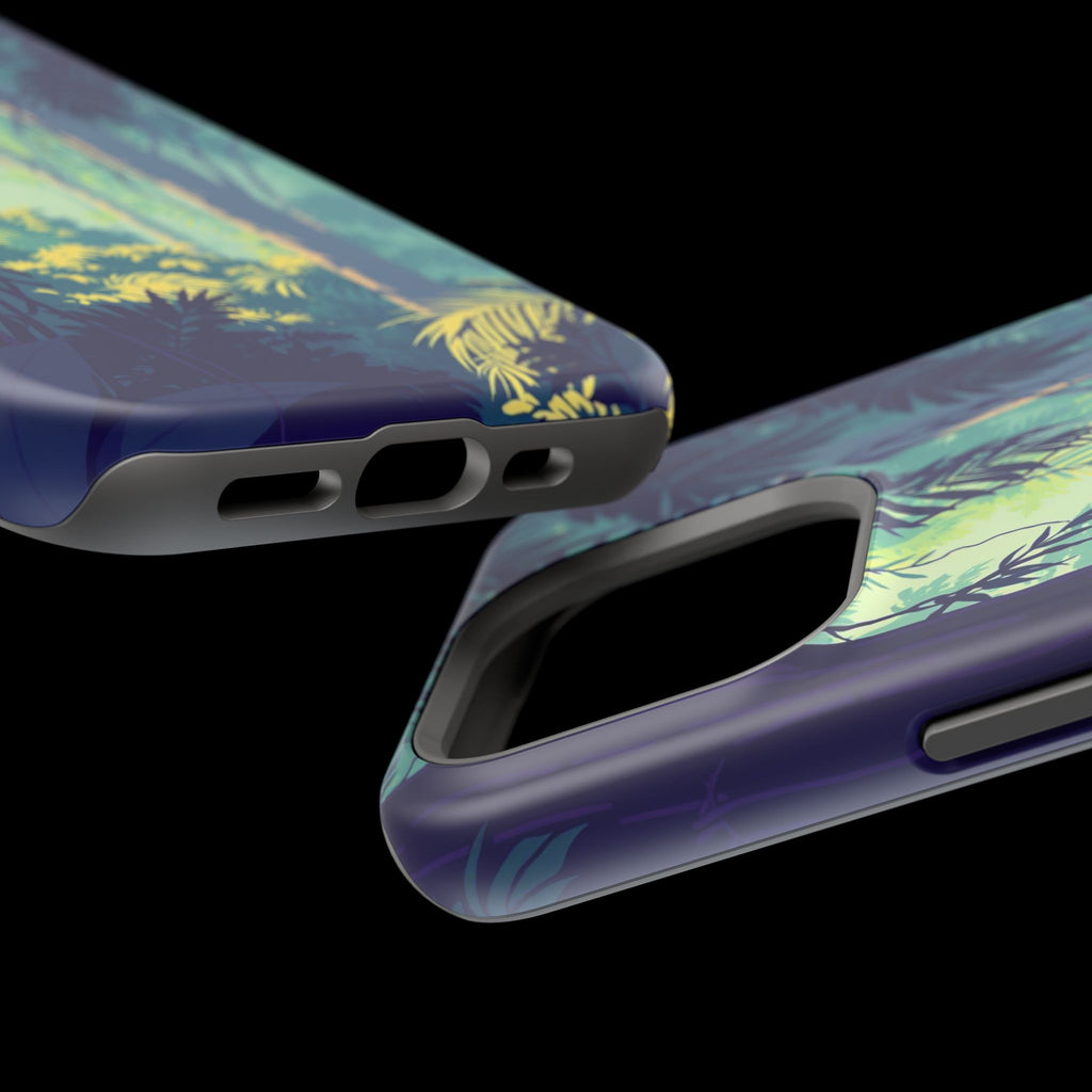 iPhone Mint And Blush Rainforest Canopy Slim Everyday iPhone Designer · iPhone C