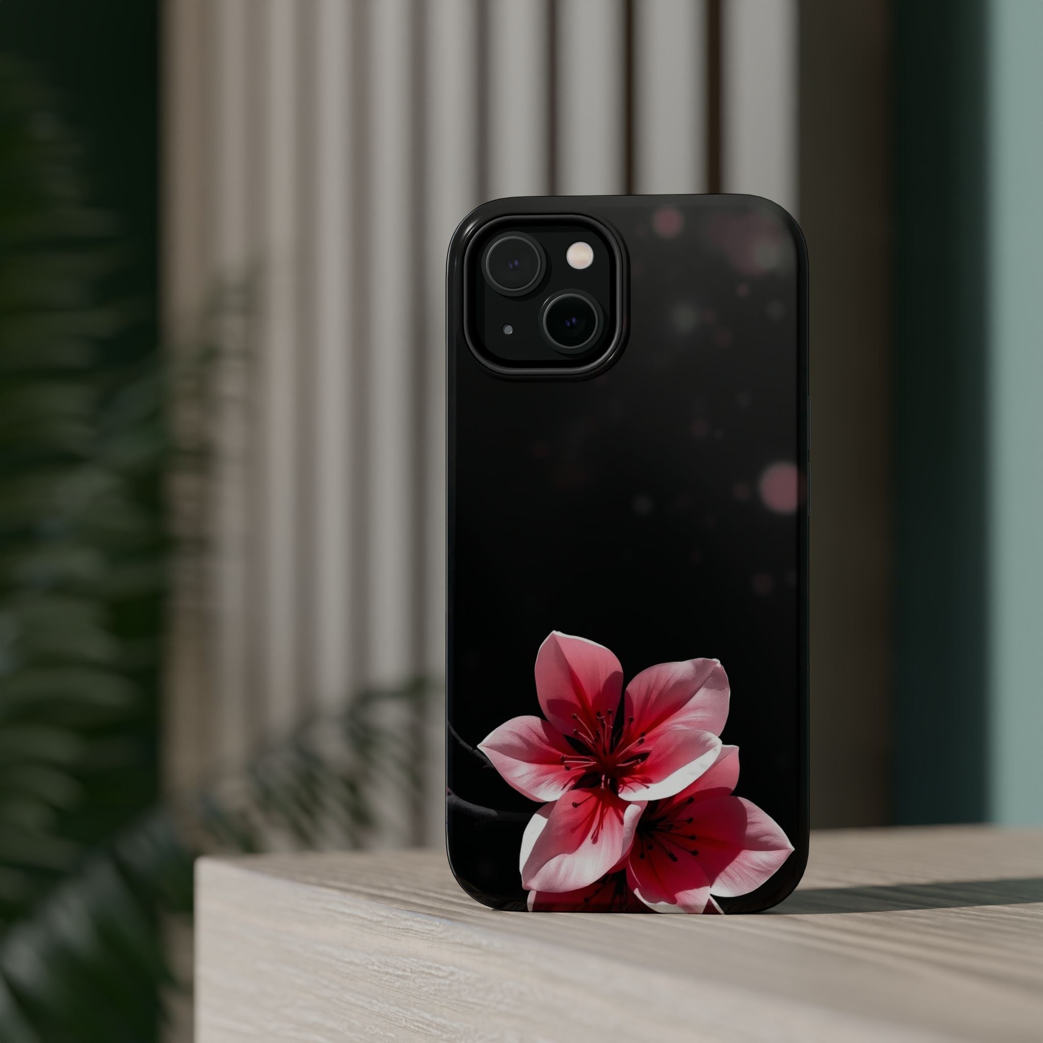 iPhone Cherry Blossom Abstract Geometric Slim Everyday iPhone Designer · iPhone