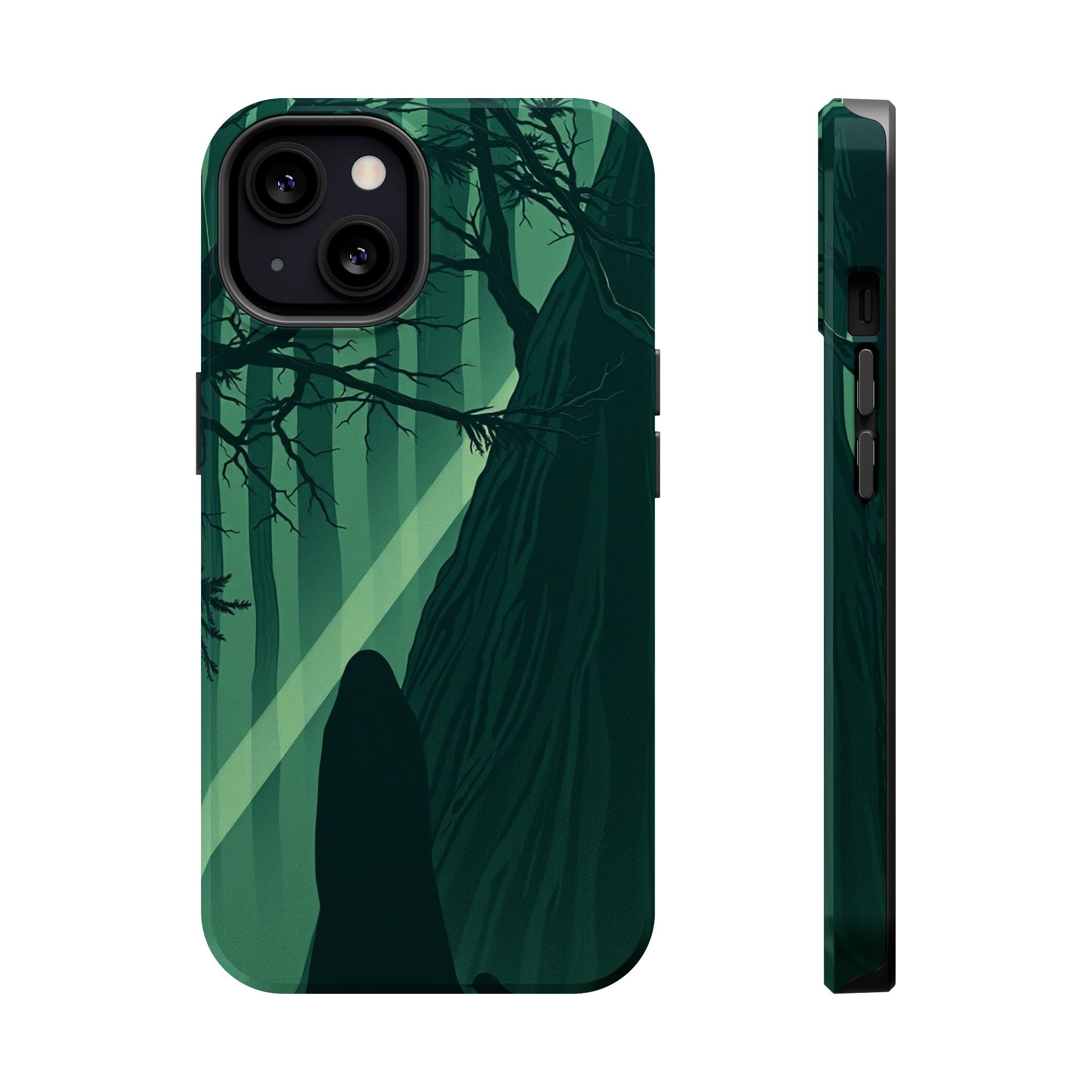iPhone Sage And Ivory Dark Forest Spirits Slim Everyday Designer Case · iPhone C