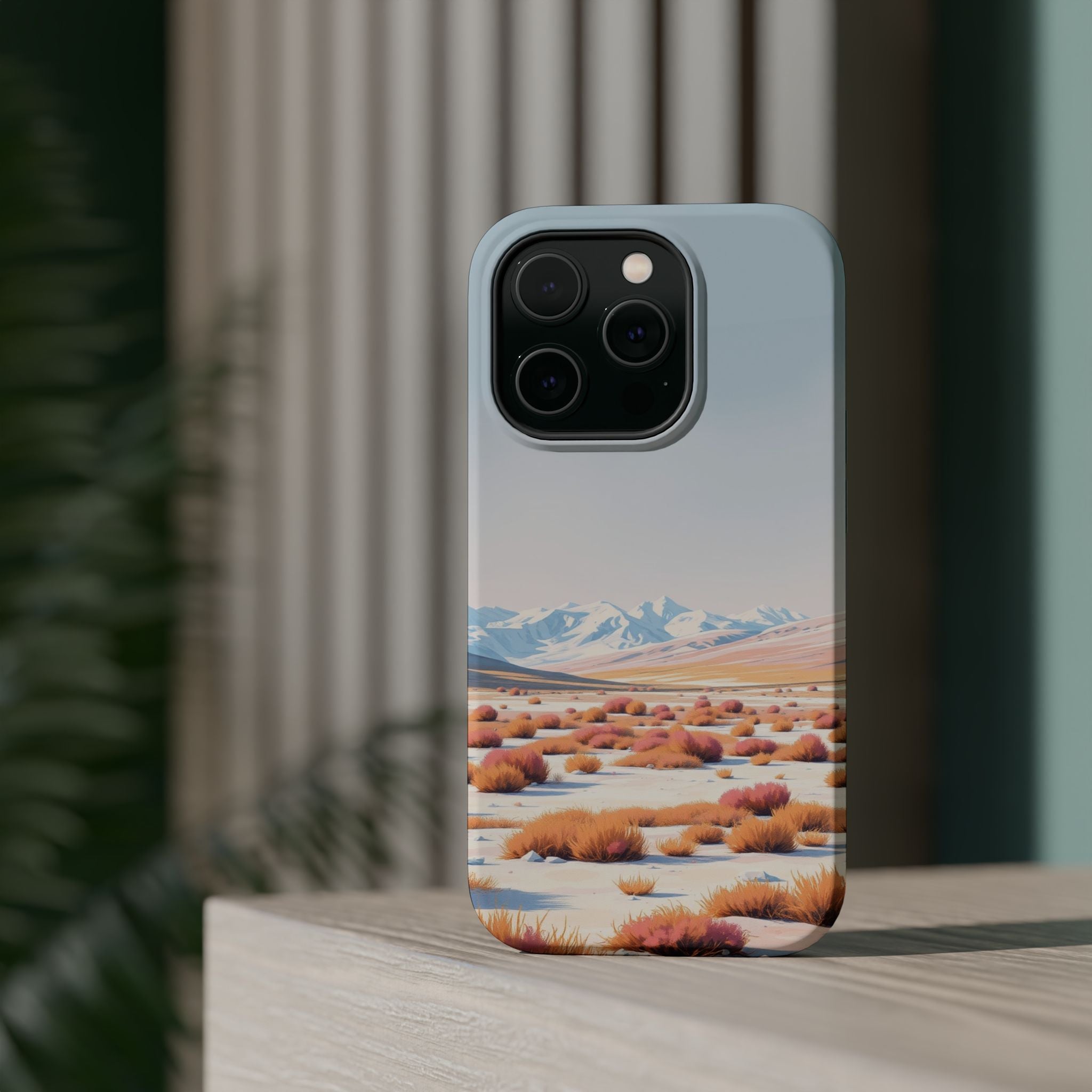 iPhone Vibrant Arctic Tundra Design Slim Everyday Designer Case · iPhone Case