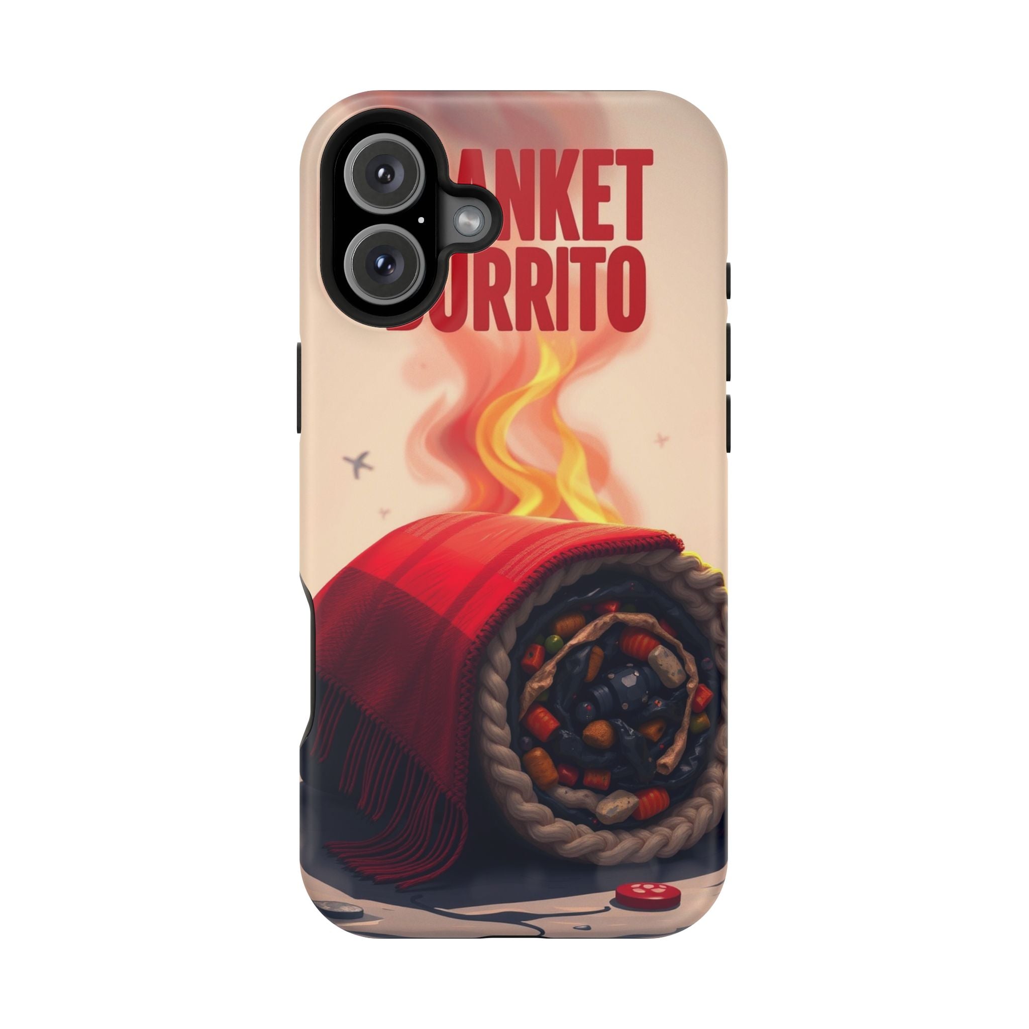 iPhone Serene Blanket Burrito Design Slim Everyday Designer Case · iPhone Case