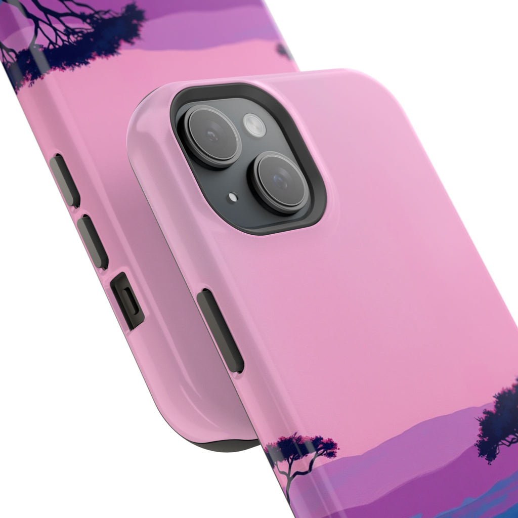 iPhone Savanna Horizon Electric Art Slim Everyday Designer Case · iPhone Case