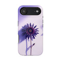 iPhone Indigo And Violet Dried Flower Flat Lay Soft iPhone Finish · iPhone Case