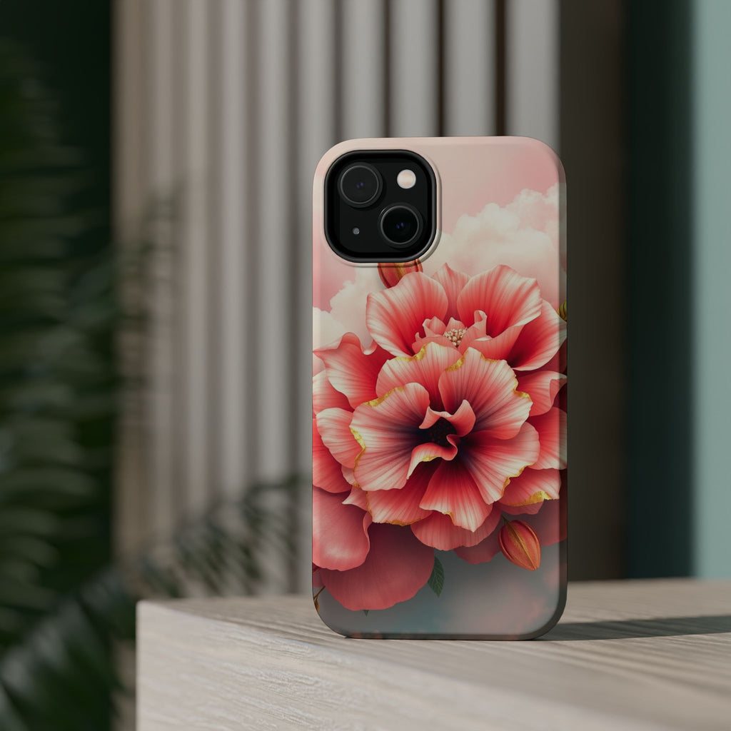 iPhone Pastel Floral Cloud Gold Foil Luxury Slim iPhone Everyday · iPhone Case