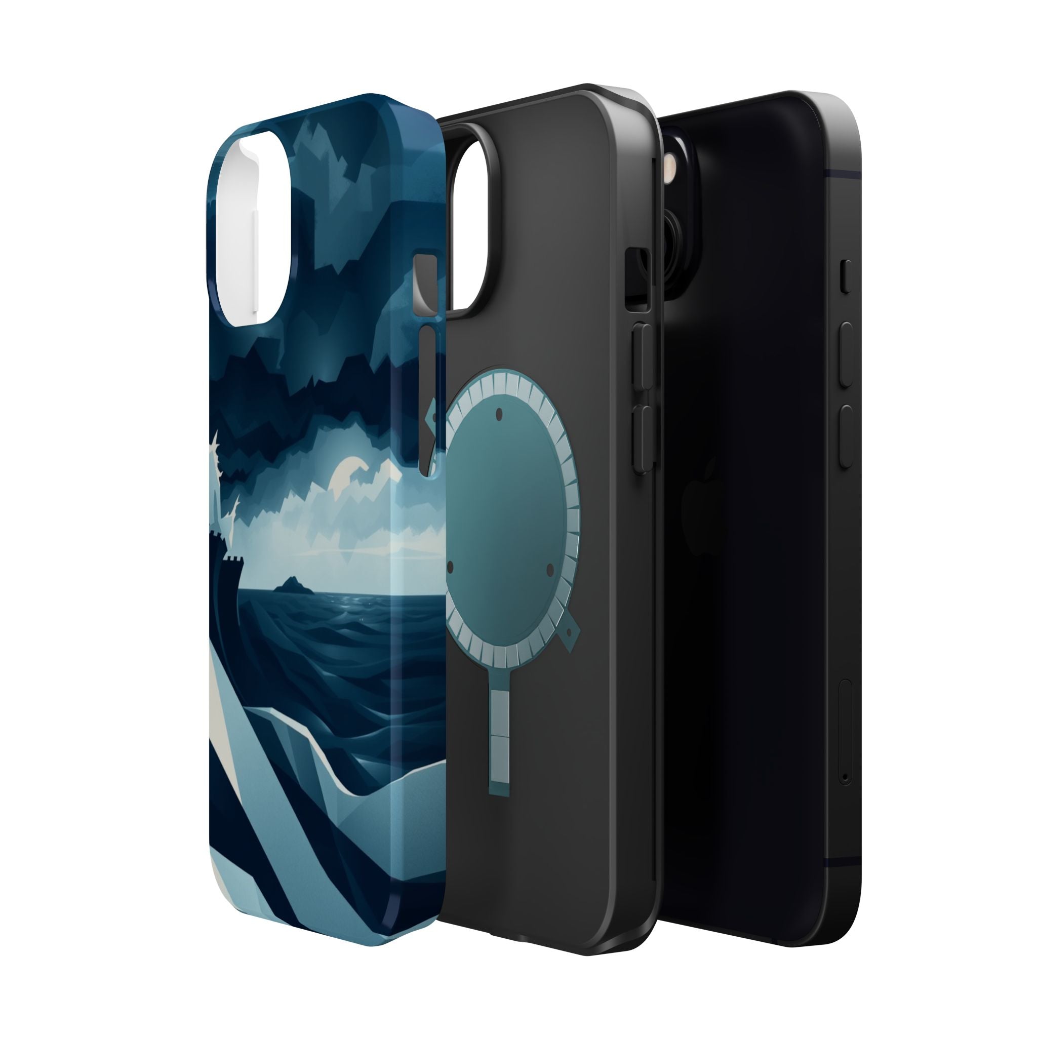 iPhone Dreamy Storm at Sea Design 10 Slim Everyday Designer Case · iPhone Case