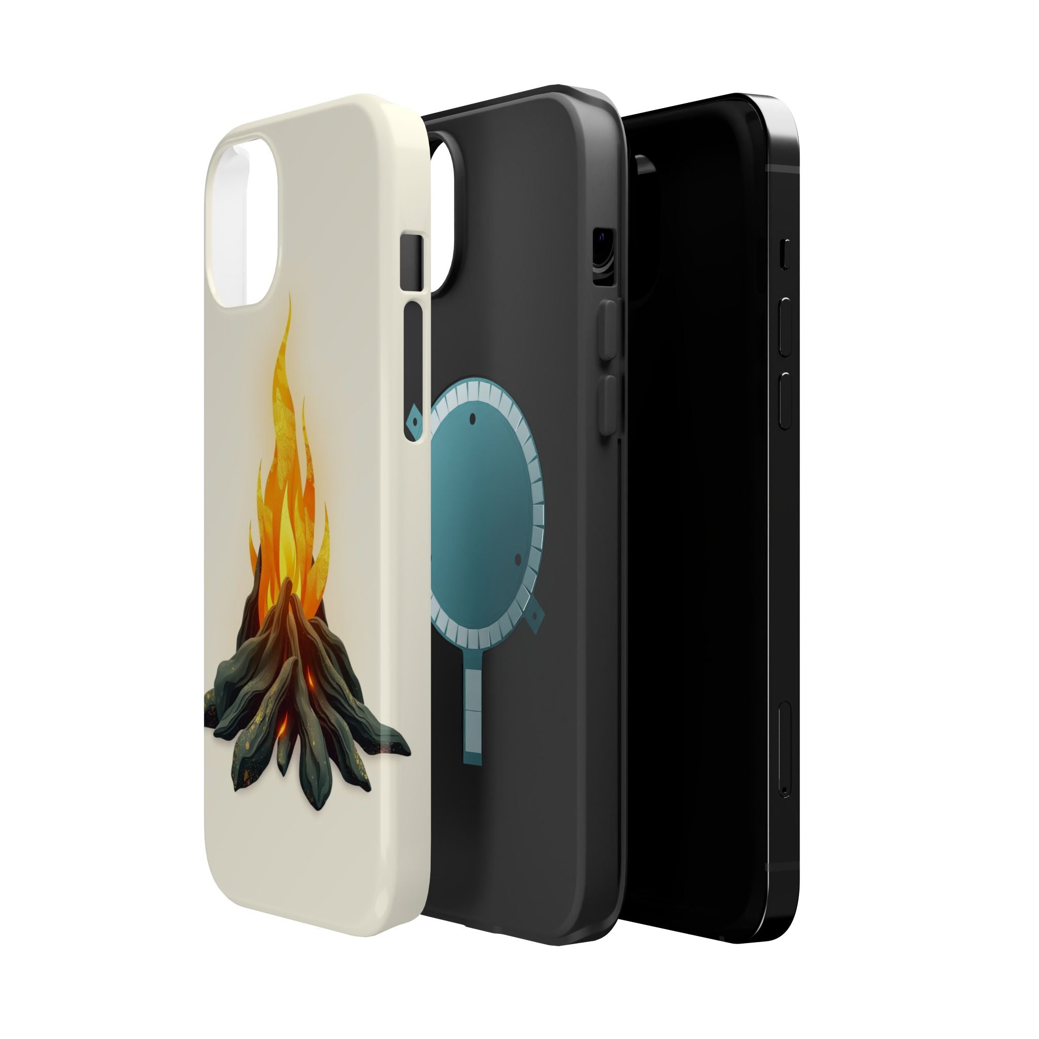 iPhone Vibrant Wildfire Glow Design Slim Everyday Designer Case · iPhone Case