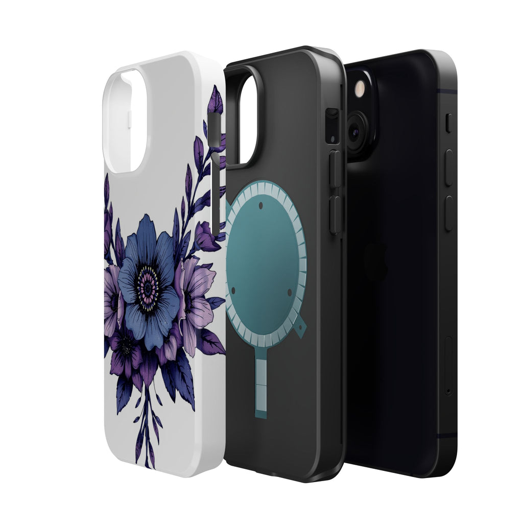 iPhone Floral Crown Grunge Distressed Slim Everyday Designer Case · iPhone Case