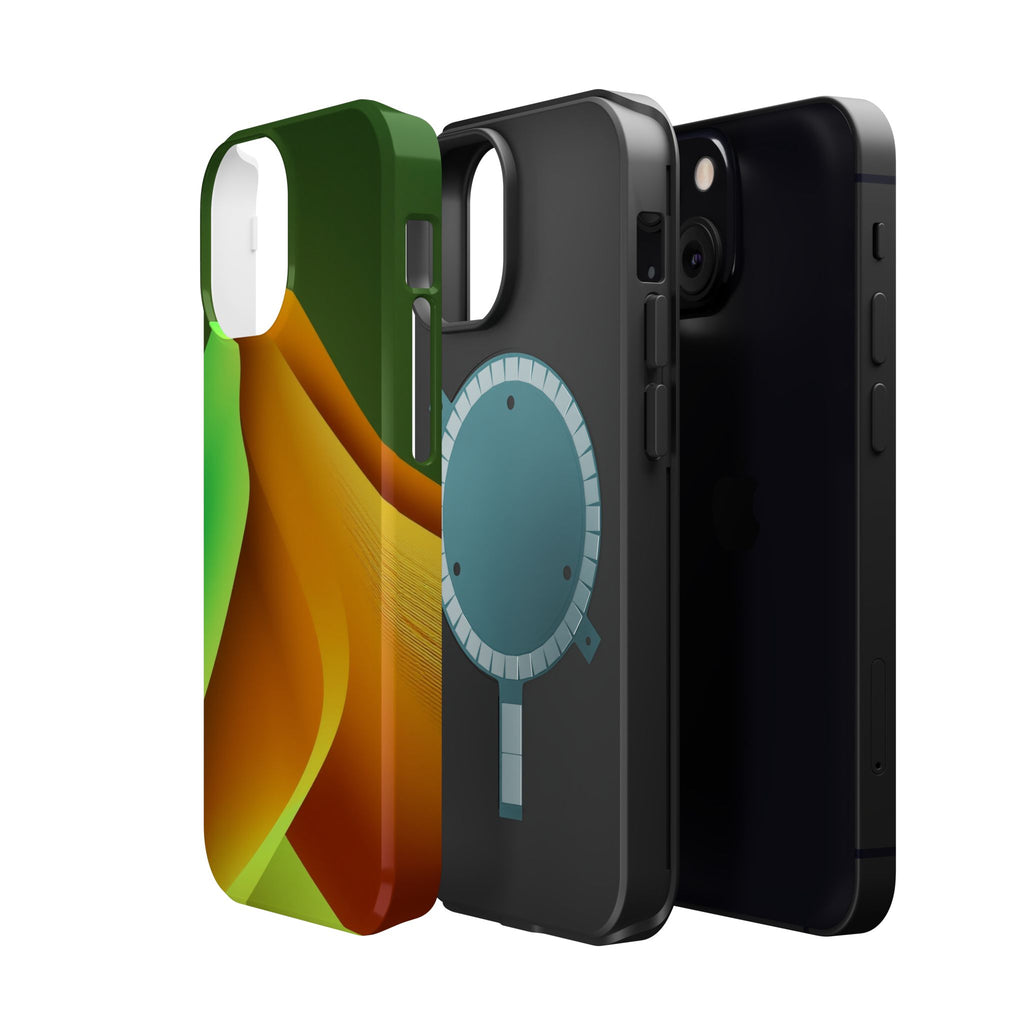 iPhone Emerald Green And Gold Desert Dunes Slim iPhone Everyday · iPhone Case
